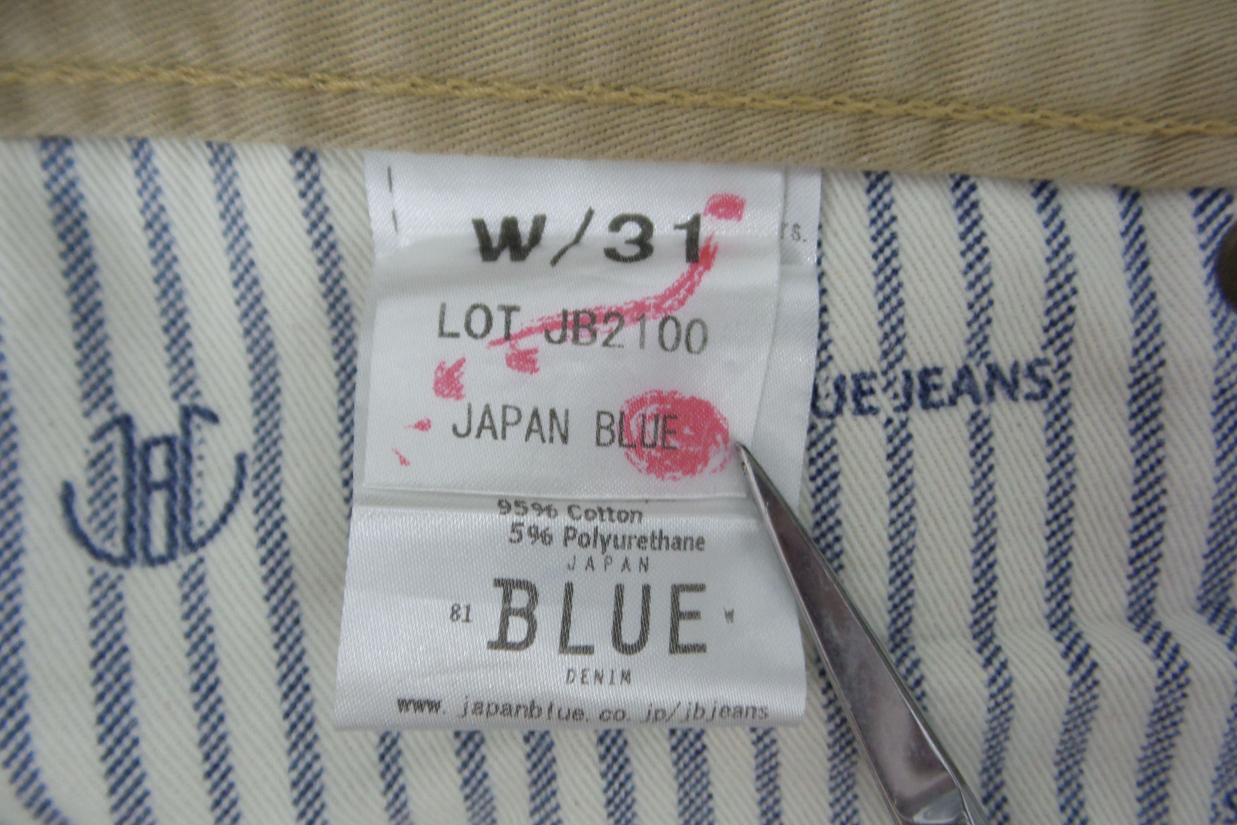 Japan Blue × Japanese Brand Japan Blue JB2100 Jeans W30xL36.5 Size US 30 / EU 46 - 4 Thumbnail