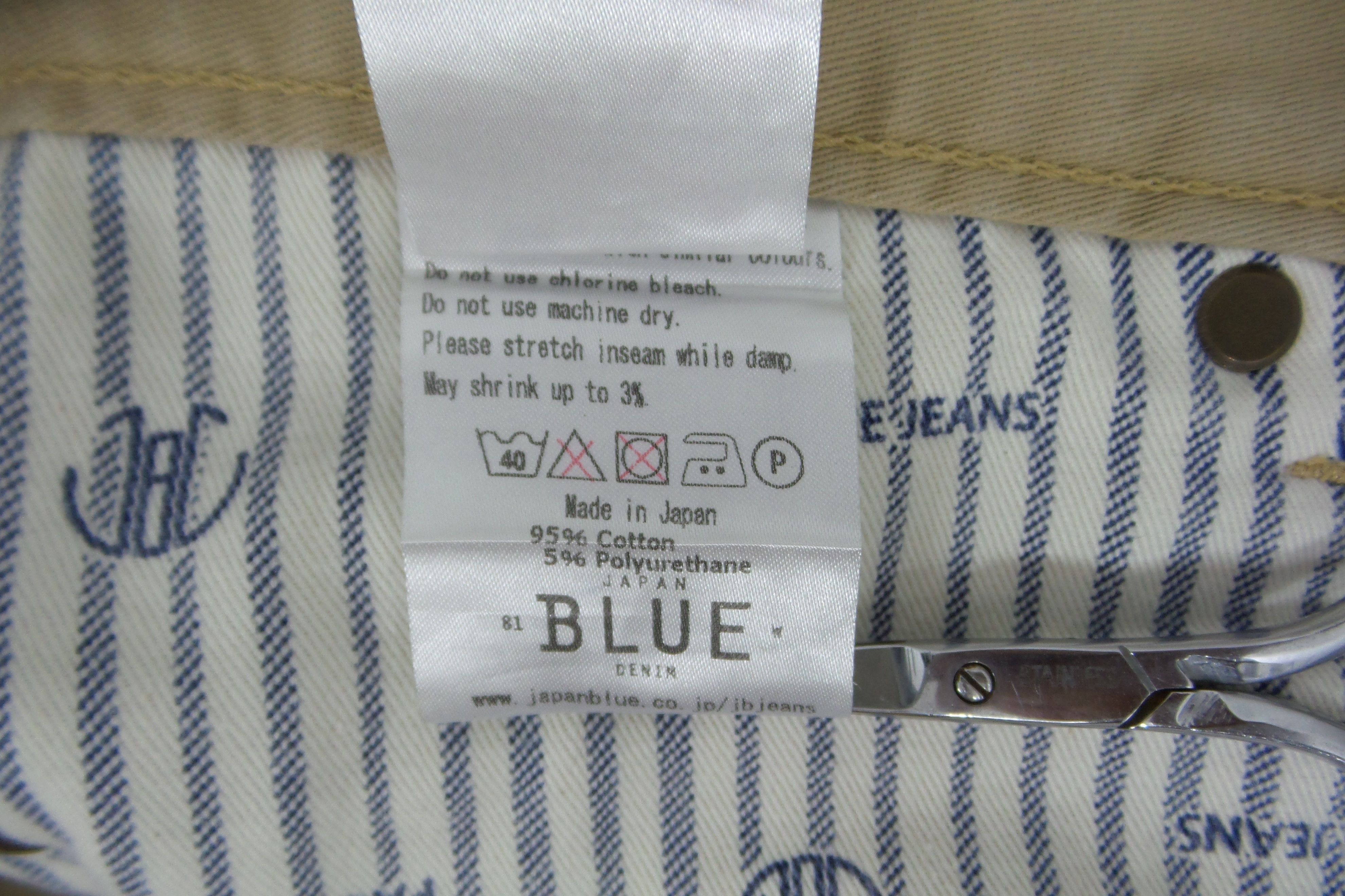 Japan Blue × Japanese Brand Japan Blue JB2100 Jeans W30xL36.5 Size US 30 / EU 46 - 5 Thumbnail