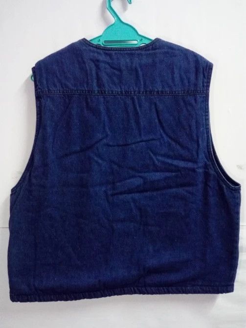 Designer × Japanese Brand × Vintage Vintage Vest Jeans Wool Sheep Inside Nice Design Size US L / EU 52-54 / 3 - 2 Thumbnail