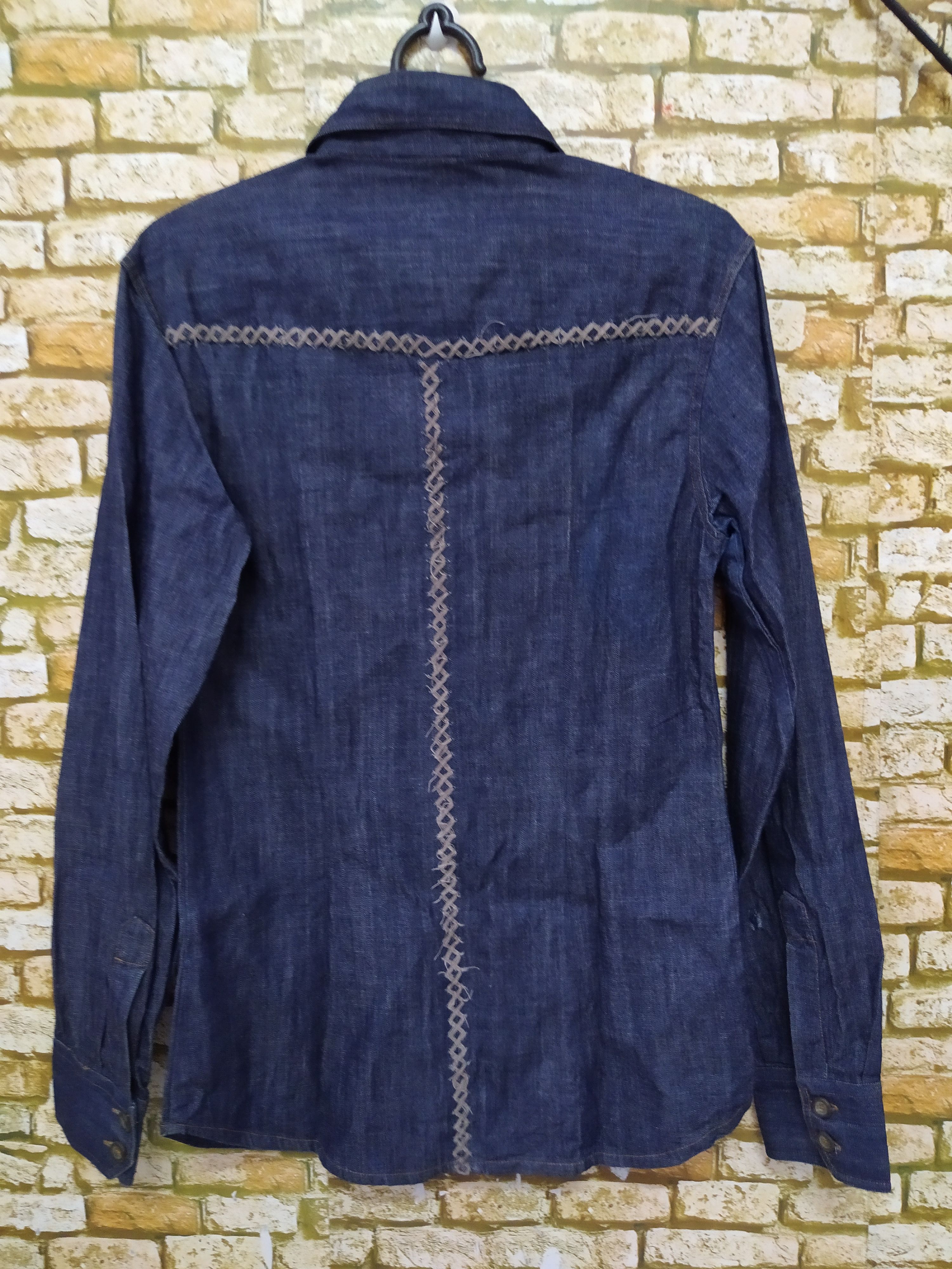 Dolce & Gabbana DOLCE AND GABBANA D&G DENIM SHIRT CONSTRUCTED (B933) Size US S / EU 44-46 / 1 - 8 Thumbnail