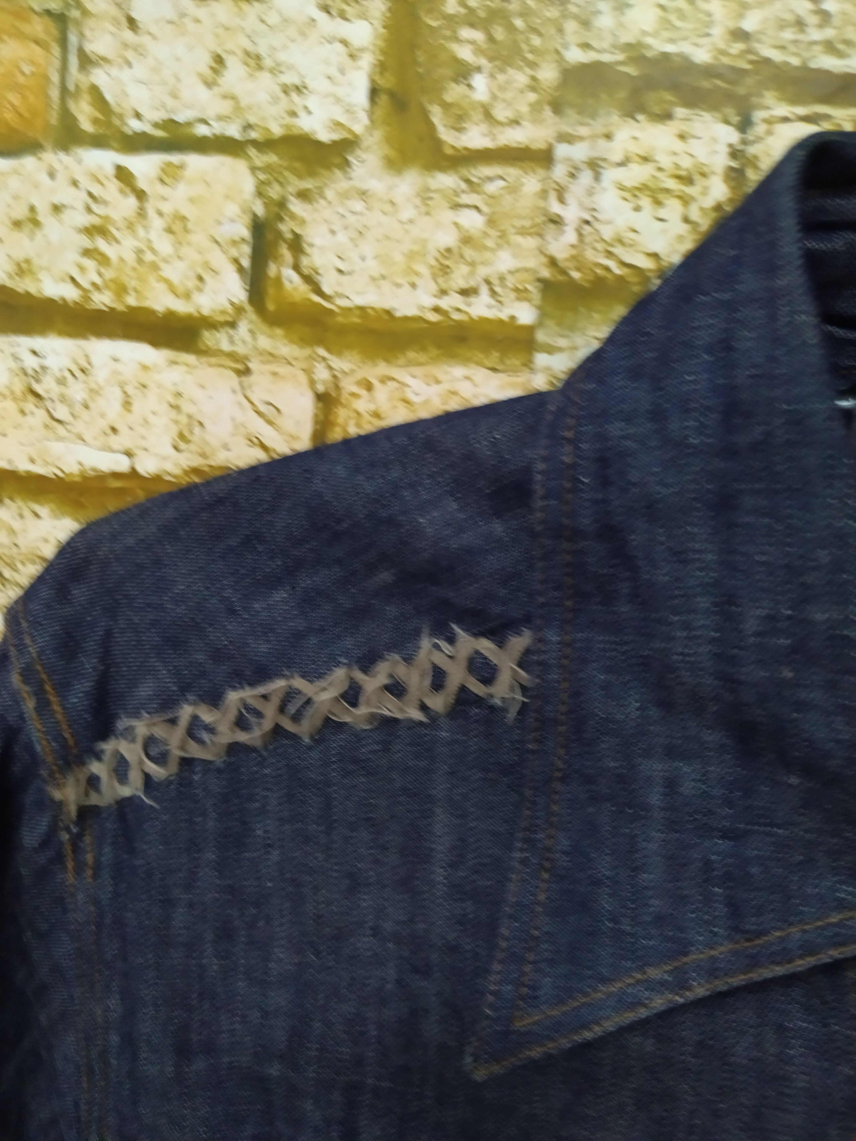 Dolce & Gabbana DOLCE AND GABBANA D&G DENIM SHIRT CONSTRUCTED (B933) Size US S / EU 44-46 / 1 - 7 Thumbnail