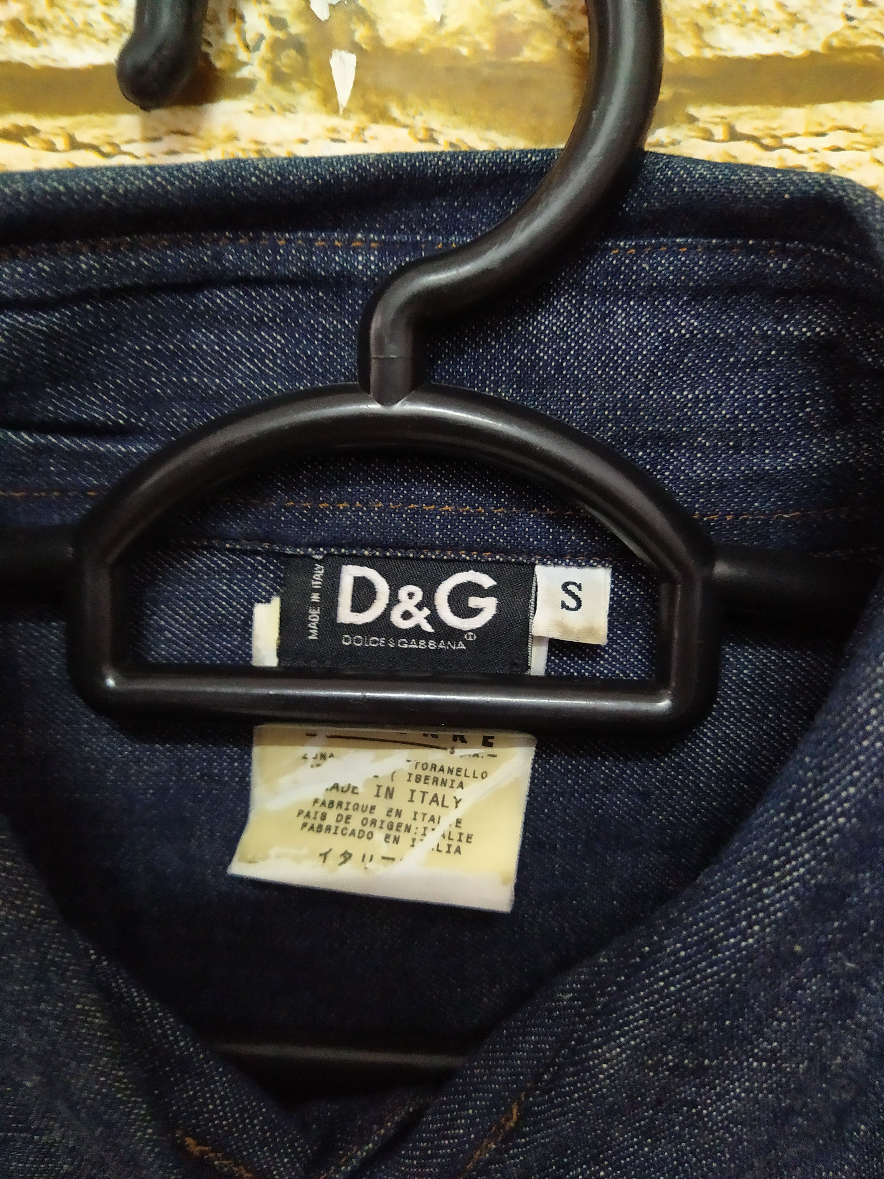 Dolce & Gabbana DOLCE AND GABBANA D&G DENIM SHIRT CONSTRUCTED (B933) Size US S / EU 44-46 / 1 - 3 Thumbnail