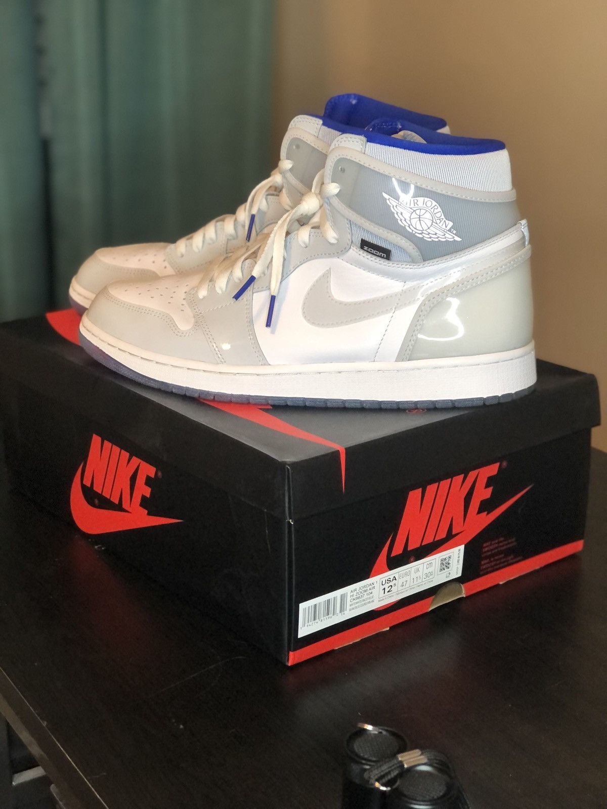 Nike Jordan 1 Zoom High Racer Blue | Grailed
