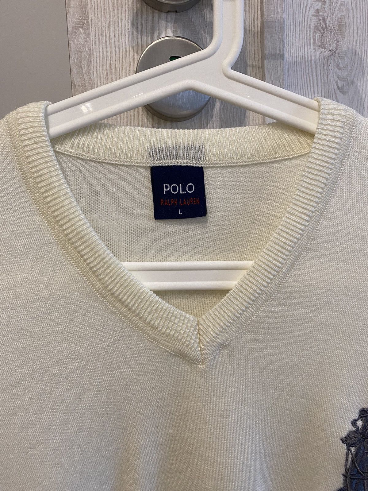 Polo Ralph Lauren × Ralph Lauren × Vintage Knitwear, Pullover Polo Ralph Lauren x Big Logo x Vintage Size US L / EU 52-54 / 3 - 2 Thumbnail