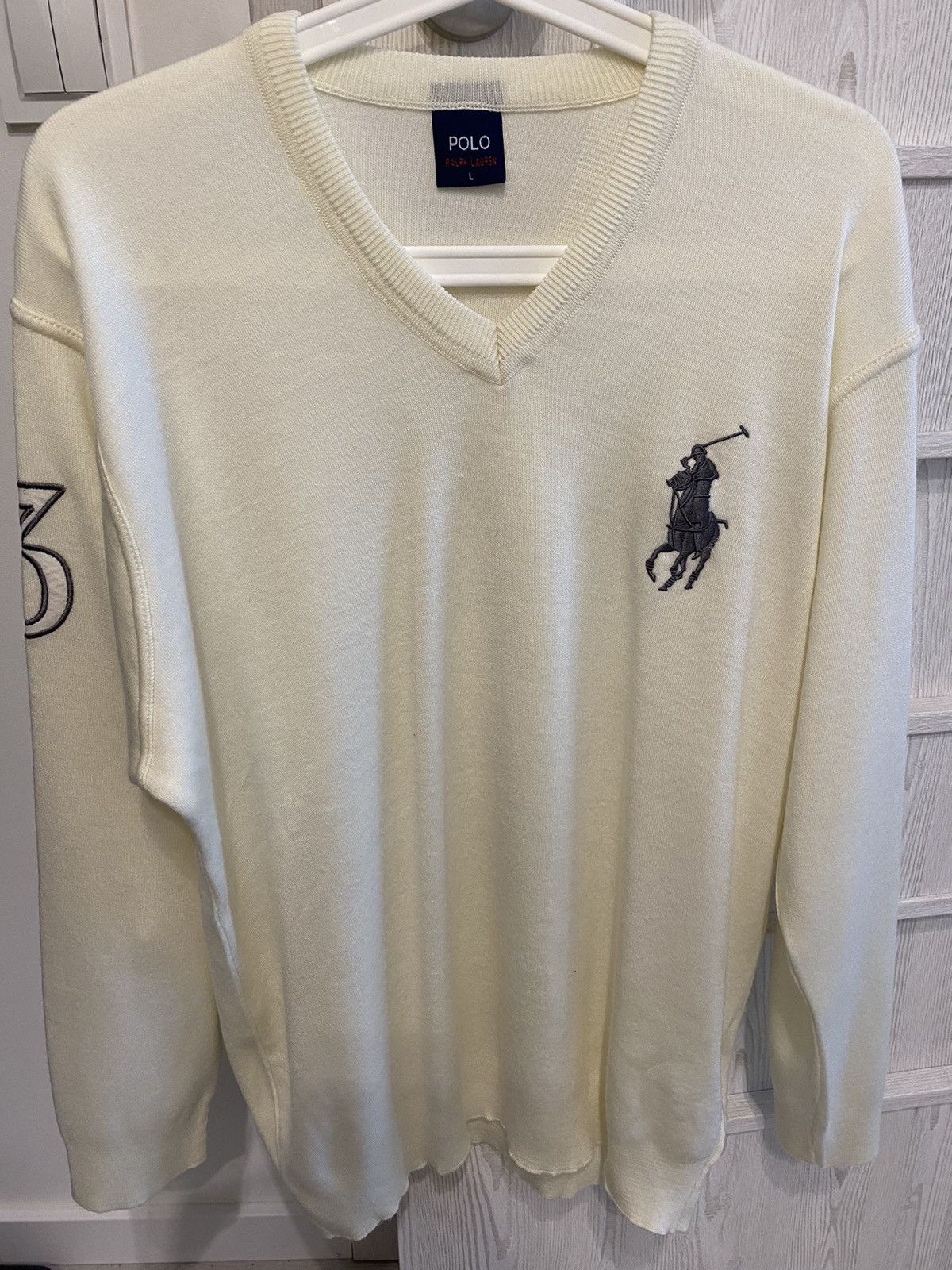 Polo Ralph Lauren × Ralph Lauren × Vintage Knitwear, Pullover Polo Ralph Lauren x Big Logo x Vintage Size US L / EU 52-54 / 3 - 7 Thumbnail