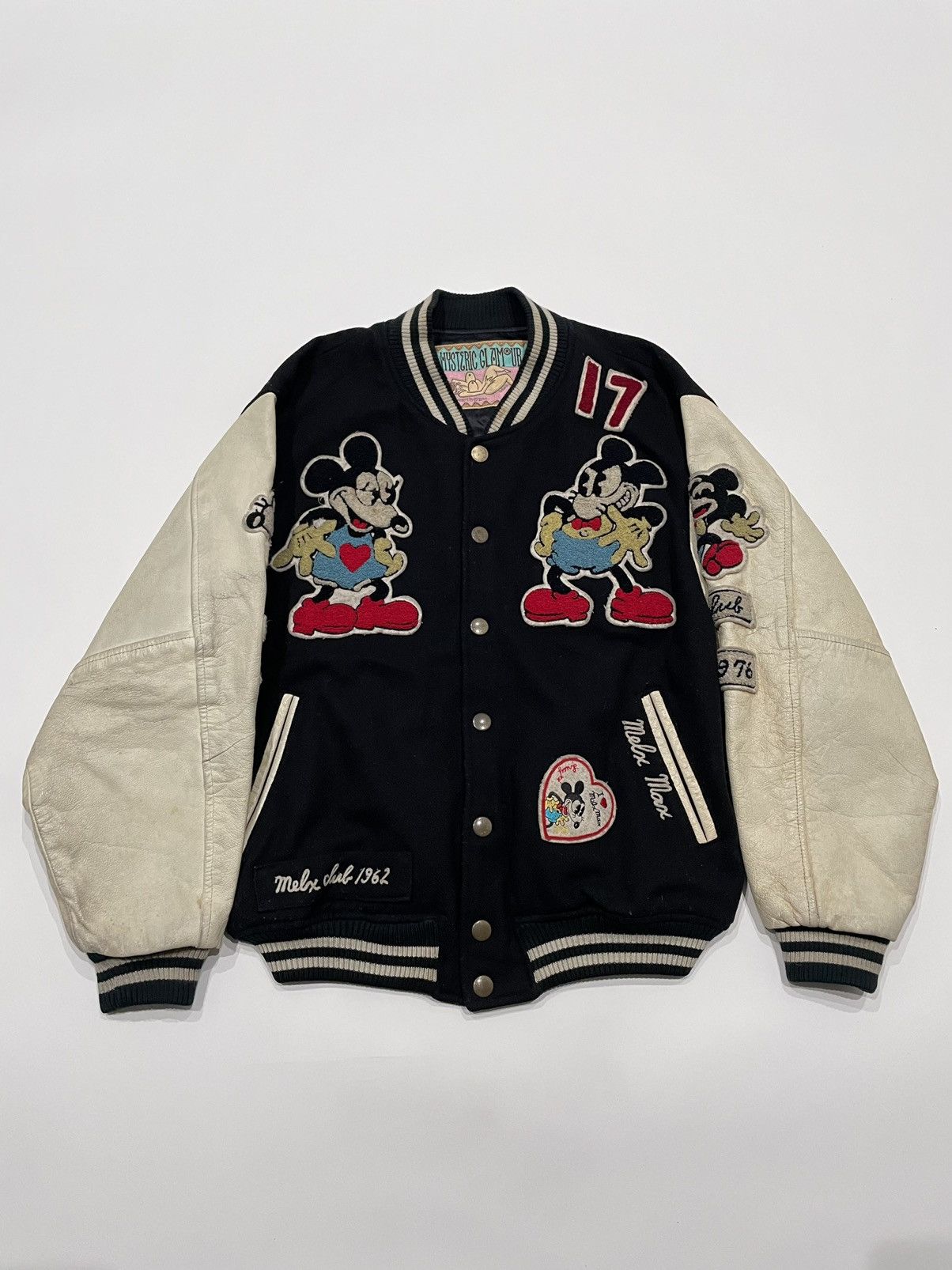 Hysteric Glamour Hysteric Glamour 1990’s Melx Mouse Varsity Jacket ...