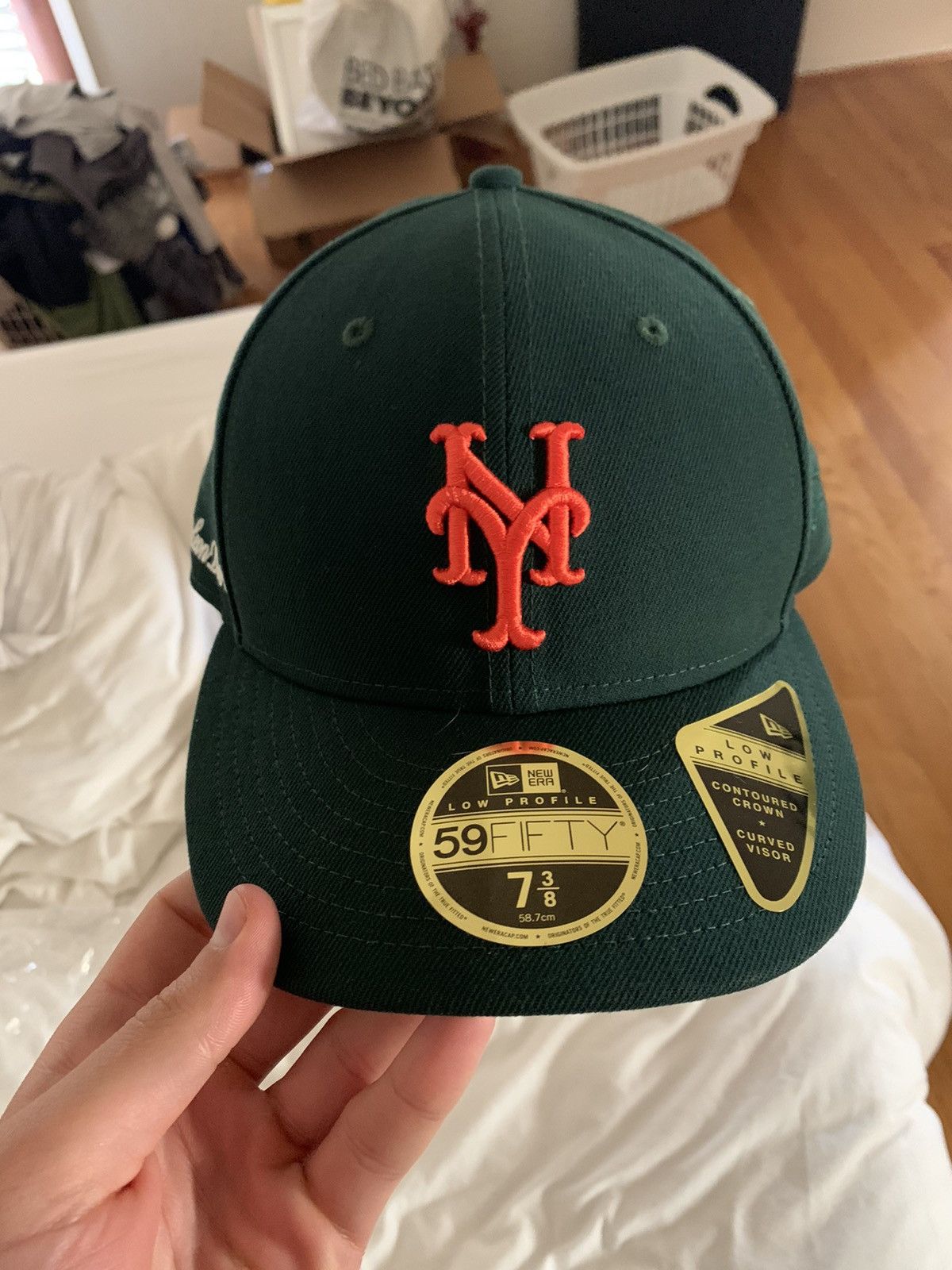 New Era × Aime Leon Dore ALD Wool New York Mets Hat GREEN 7 7/8