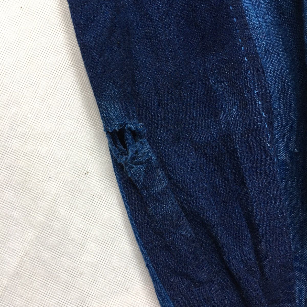 Japanese Brand × Other Japanese Style Boro Balloon Denim Split Patchwork Pant Size US 29 - 5 Thumbnail