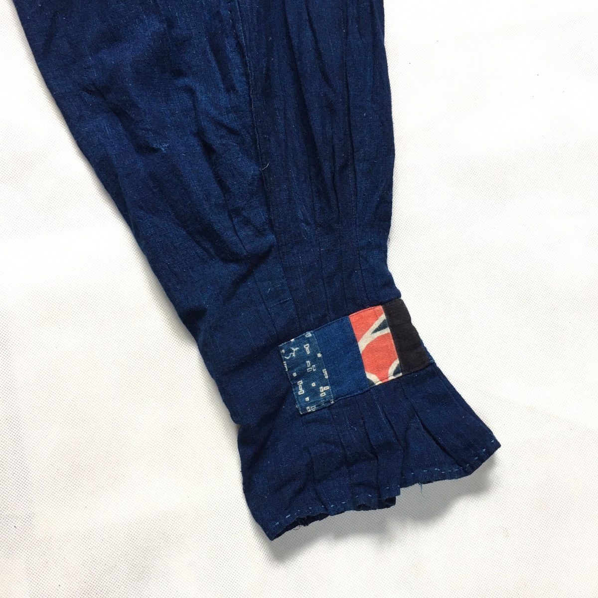 Japanese Brand × Other Japanese Style Boro Balloon Denim Split Patchwork Pant Size US 29 - 4 Thumbnail