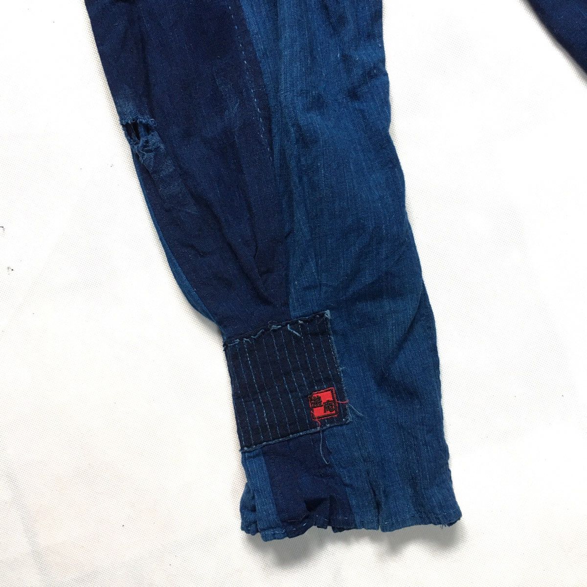 Japanese Brand × Other Japanese Style Boro Balloon Denim Split Patchwork Pant Size US 29 - 3 Thumbnail