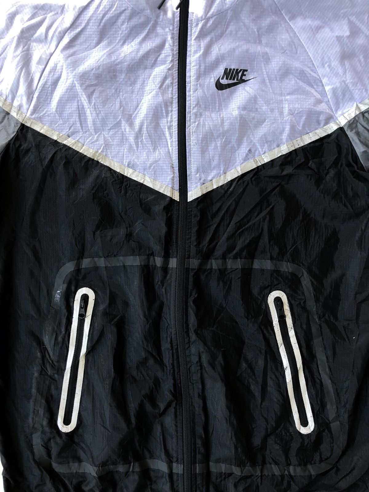 Nike Y2K Nike Multicolour Zipper Windbreaker Size US M / EU 48-50 / 2 - 2 Thumbnail