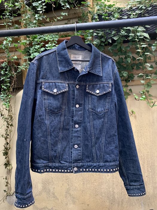 Helmut Lang OG 1999 Classic Denim jacket studded | Grailed