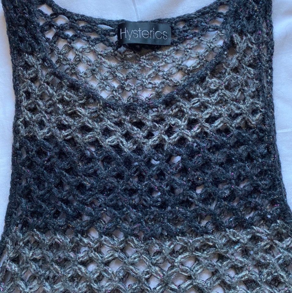 Hysteric Glamour Grunge knit hysteric tank Size US S / EU 44-46 / 1 - 3 Thumbnail