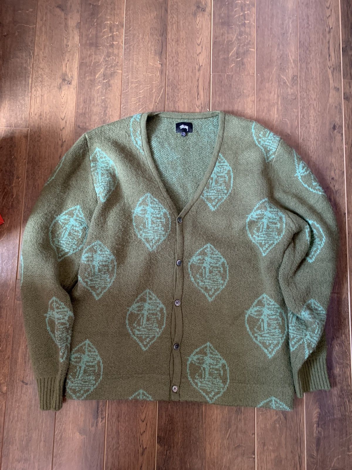 Stussy Stussy mohair mask cardigan | Grailed