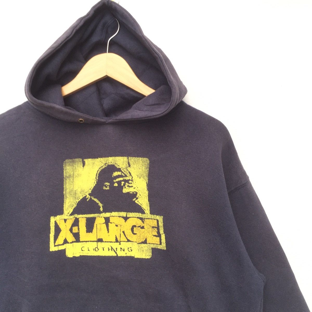 Japanese Brand X-Large Clothing Big Logo Hoodie | Spell Out | M | Hype Size US M / EU 48-50 / 2 - 2 Thumbnail