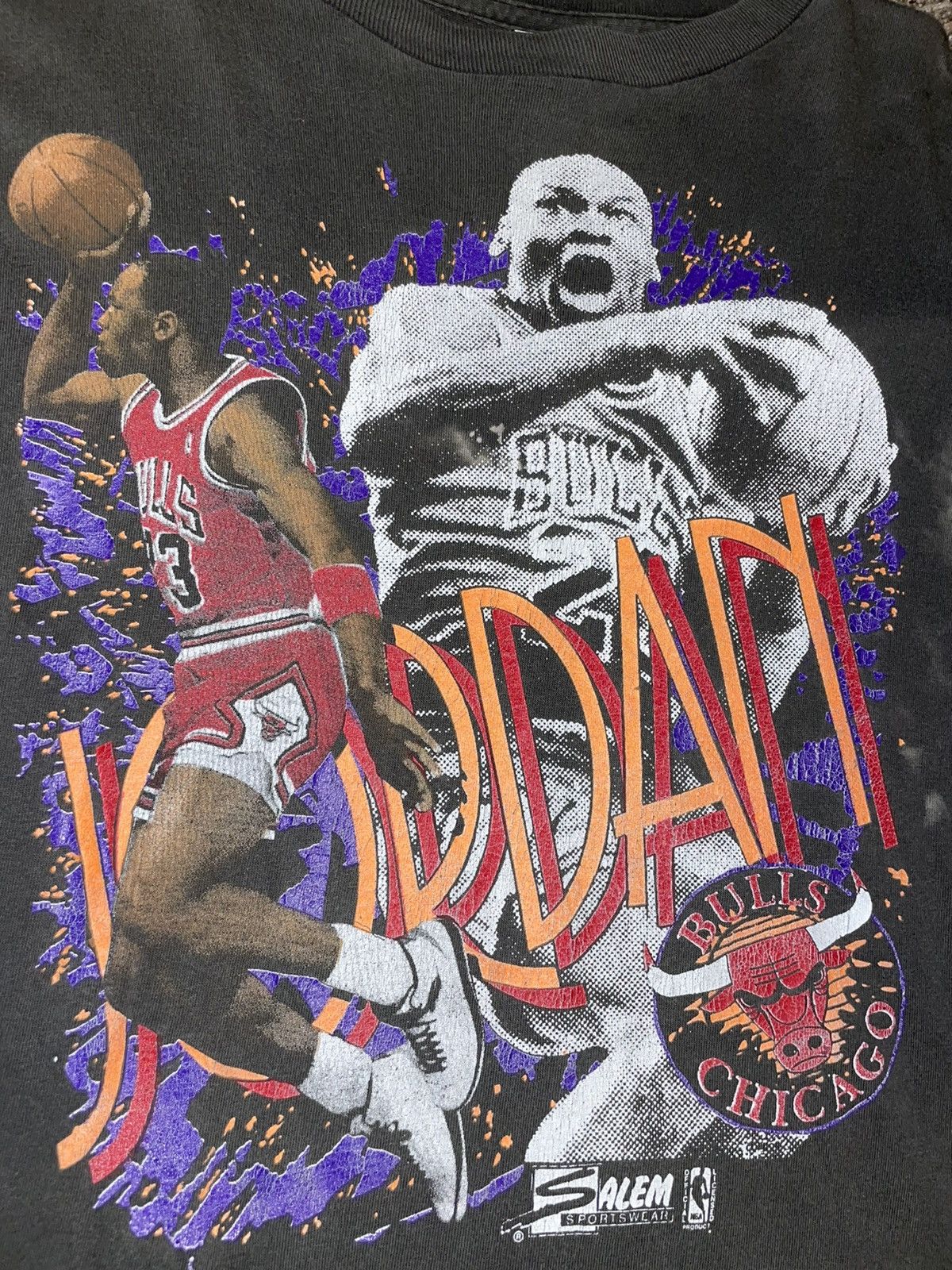 Vintage Vtg Michael Jordan Salem Sportswear Basketball Shirt | Grailed