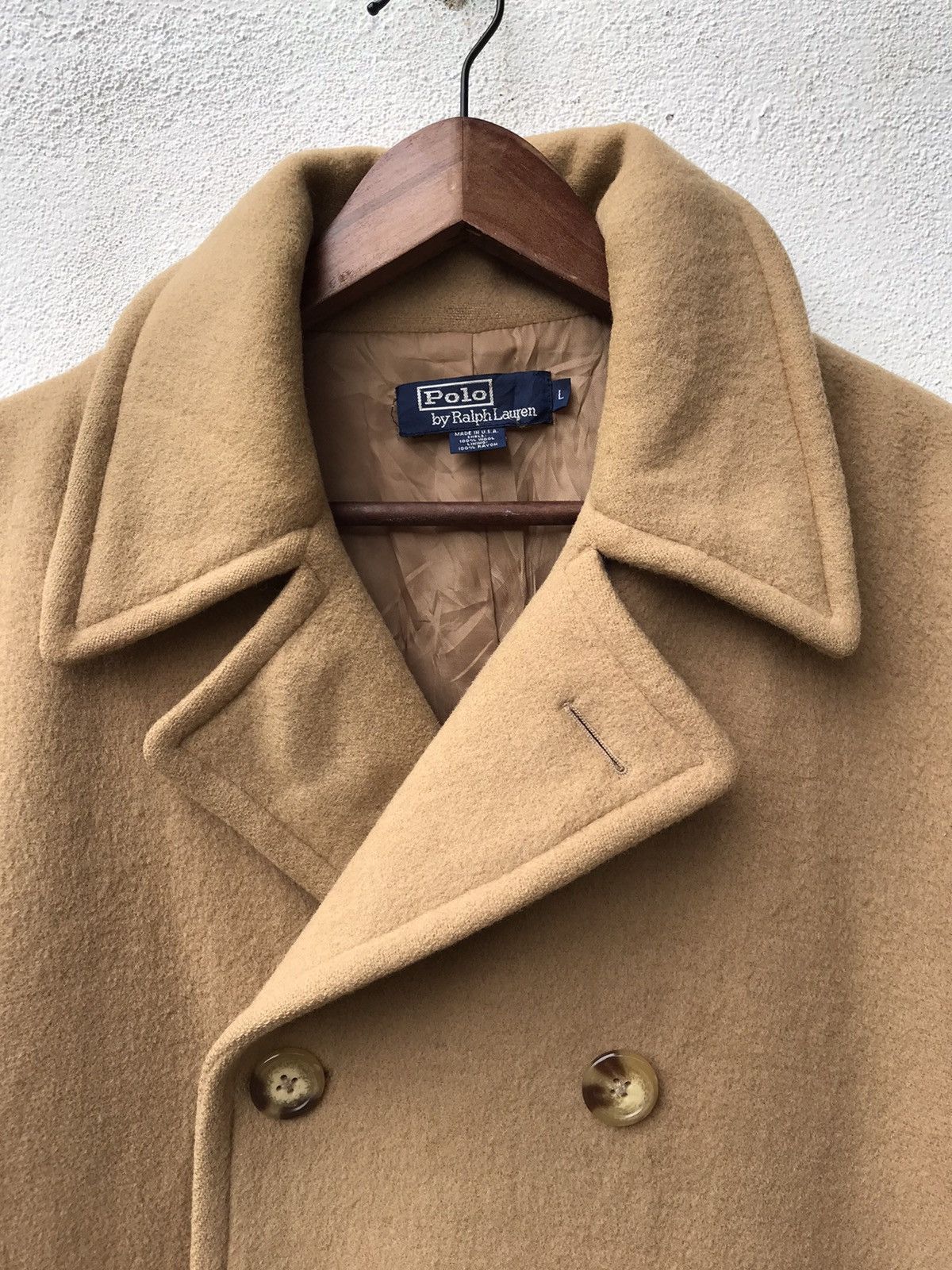 Polo Ralph Lauren Polo Ralph Lauren Wool Pea Coat Size US L / EU 52-54 / 3 - 5 Thumbnail