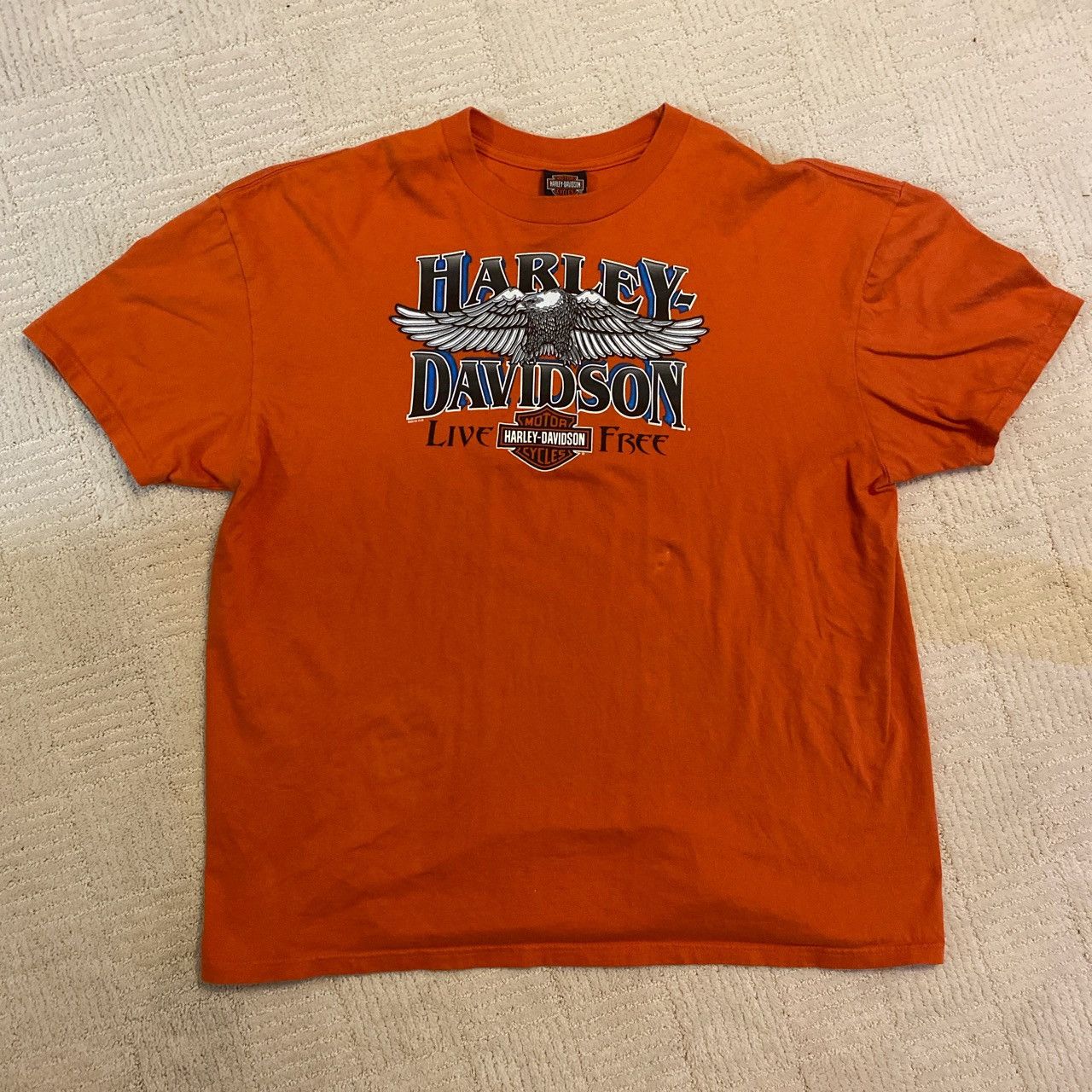 Harley Davidson Vintage Harley Davidson Graphic T Shirt Size US XL / EU 56 / 4 - 1 Thumbnail