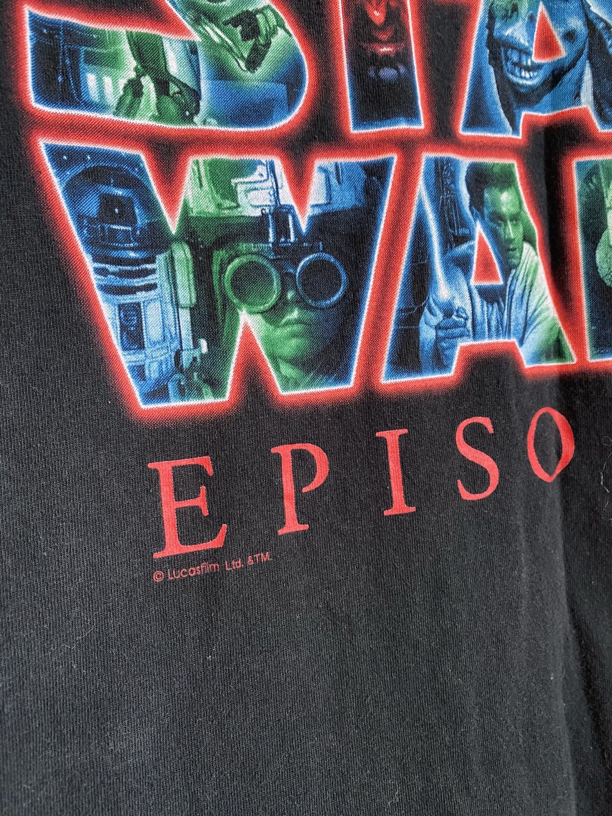 Star Wars × Vintage Vintage 90s Star Wars Episode 1 Tee Size US L / EU 52-54 / 3 - 5 Thumbnail
