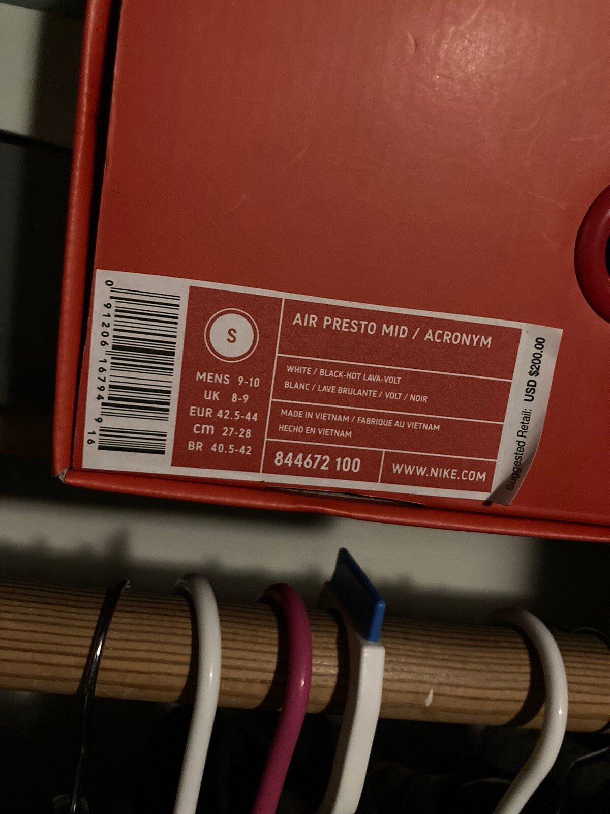 Nike Air Presto Acronym Size US 10 / EU 43 - 7 Preview