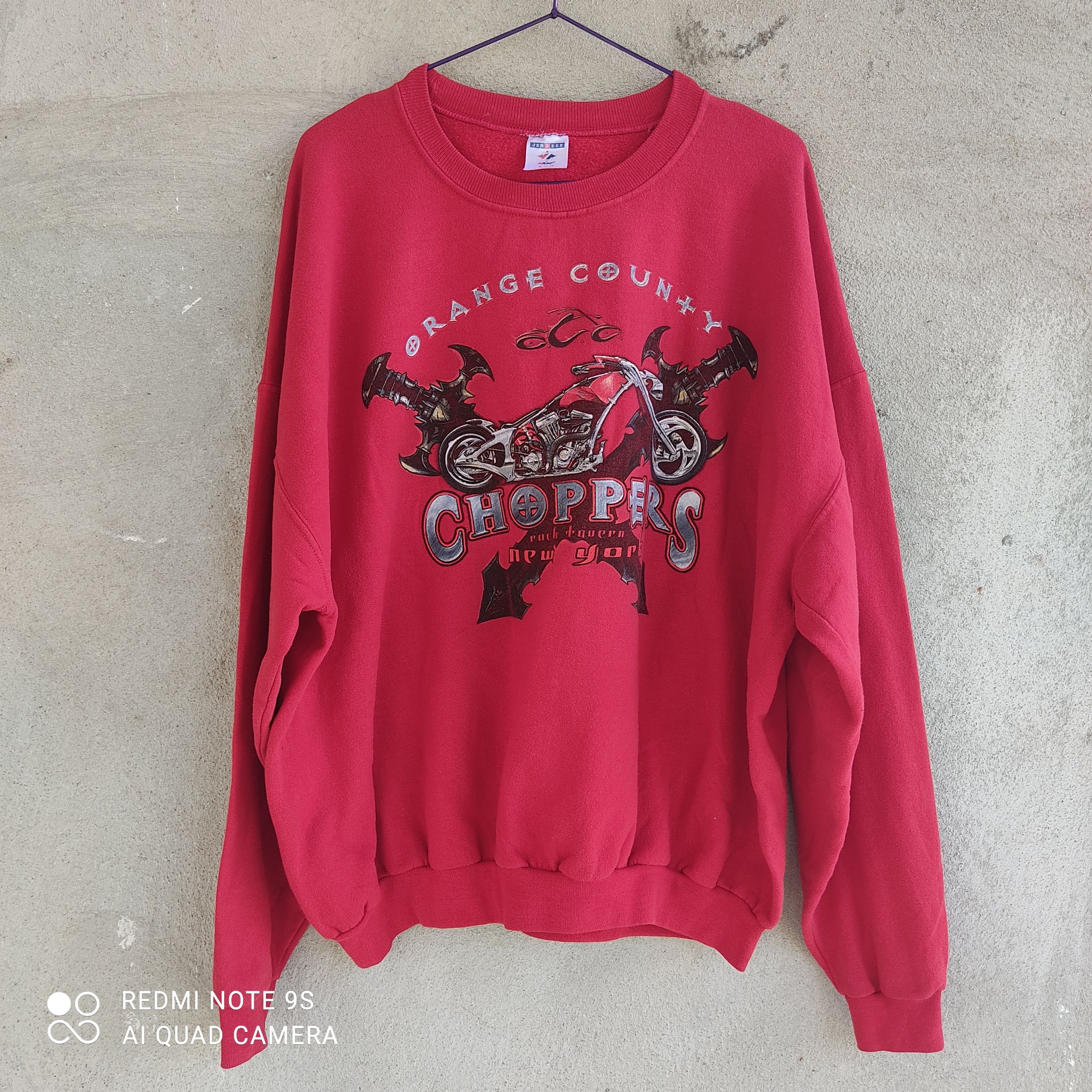 Jerzees Vintage Orange County Choppers Rock Tavern Sweatshirt Size US XL / EU 56 / 4 - 1 Thumbnail