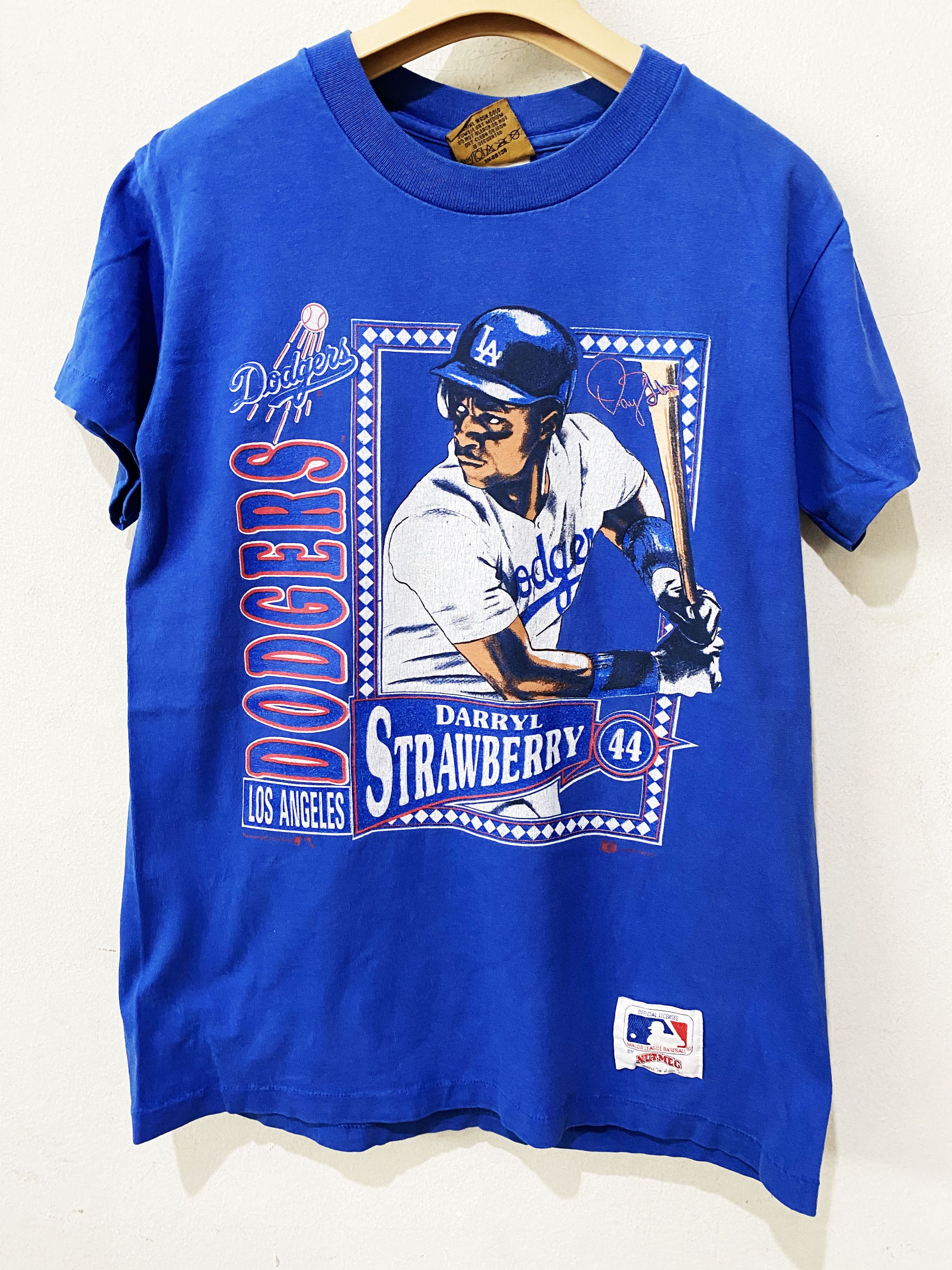 Vintage Los Angeles Dodgers Darryl Strawberry Shirt Size Small –  Yesterday's Attic