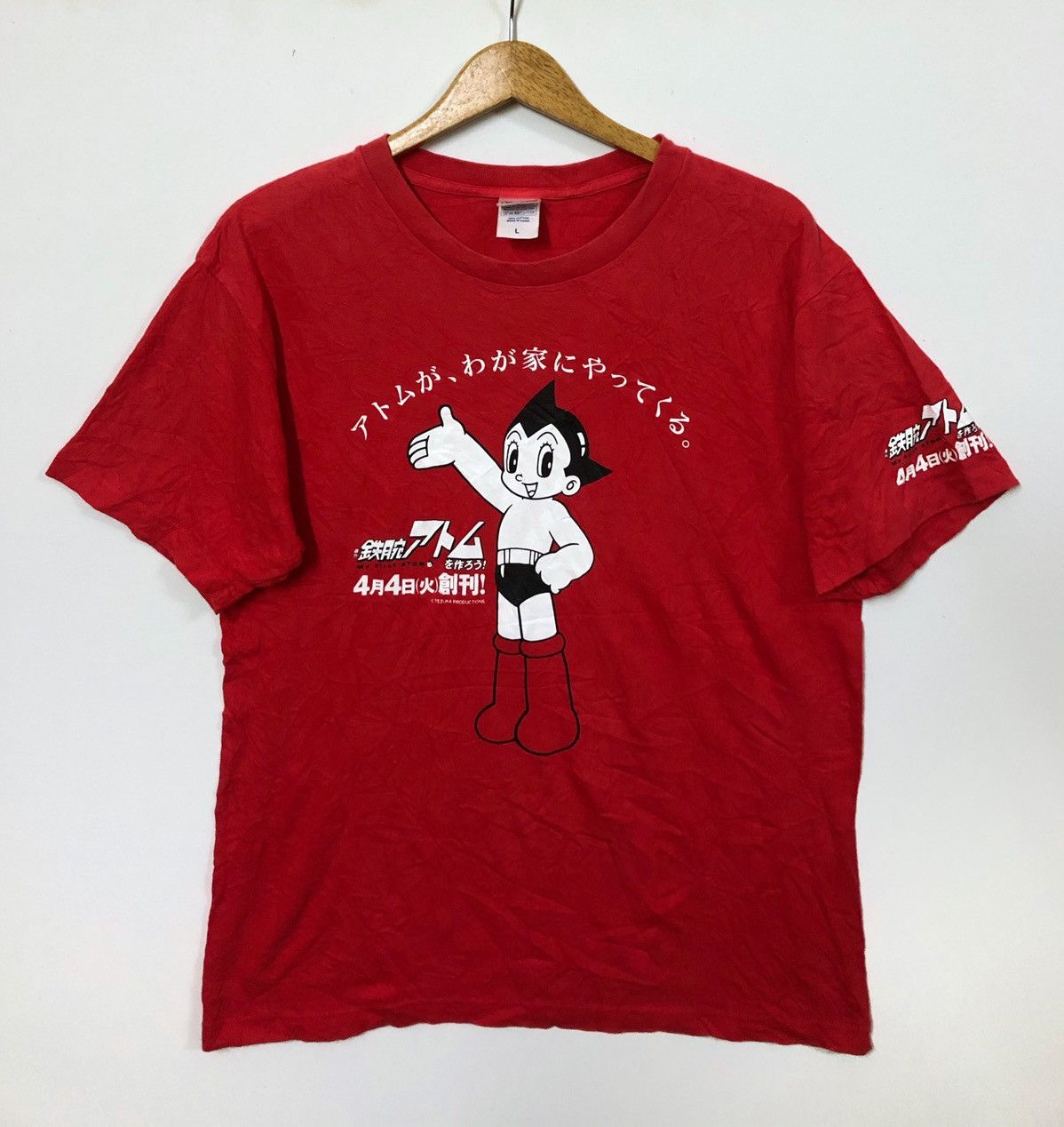 Cartoon Network × Japanese Brand Vintage Anime T shirt Astro Boy L fit ...