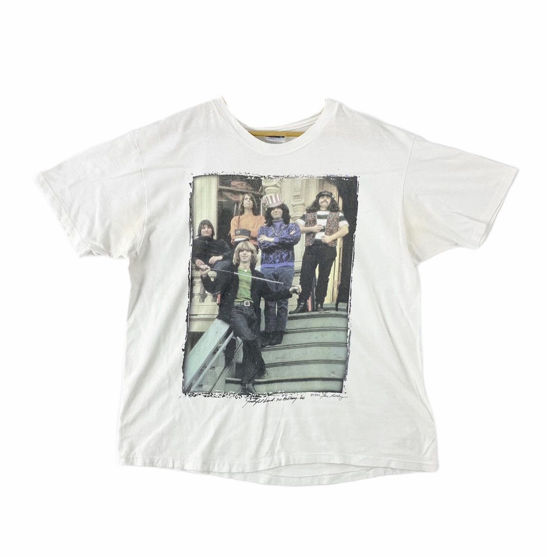 Band Tees vintage 90s GRATEFUL DEAD line up rare design t-shirts Size US XL / EU 56 / 4 - 1 Thumbnail
