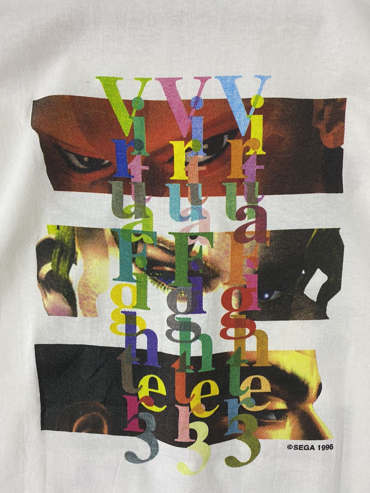 Japanese Brand vintage 1996 VIRTUAL FIGHTER 3 big image rare nice t-shirts Size US L / EU 52-54 / 3 - 3 Thumbnail