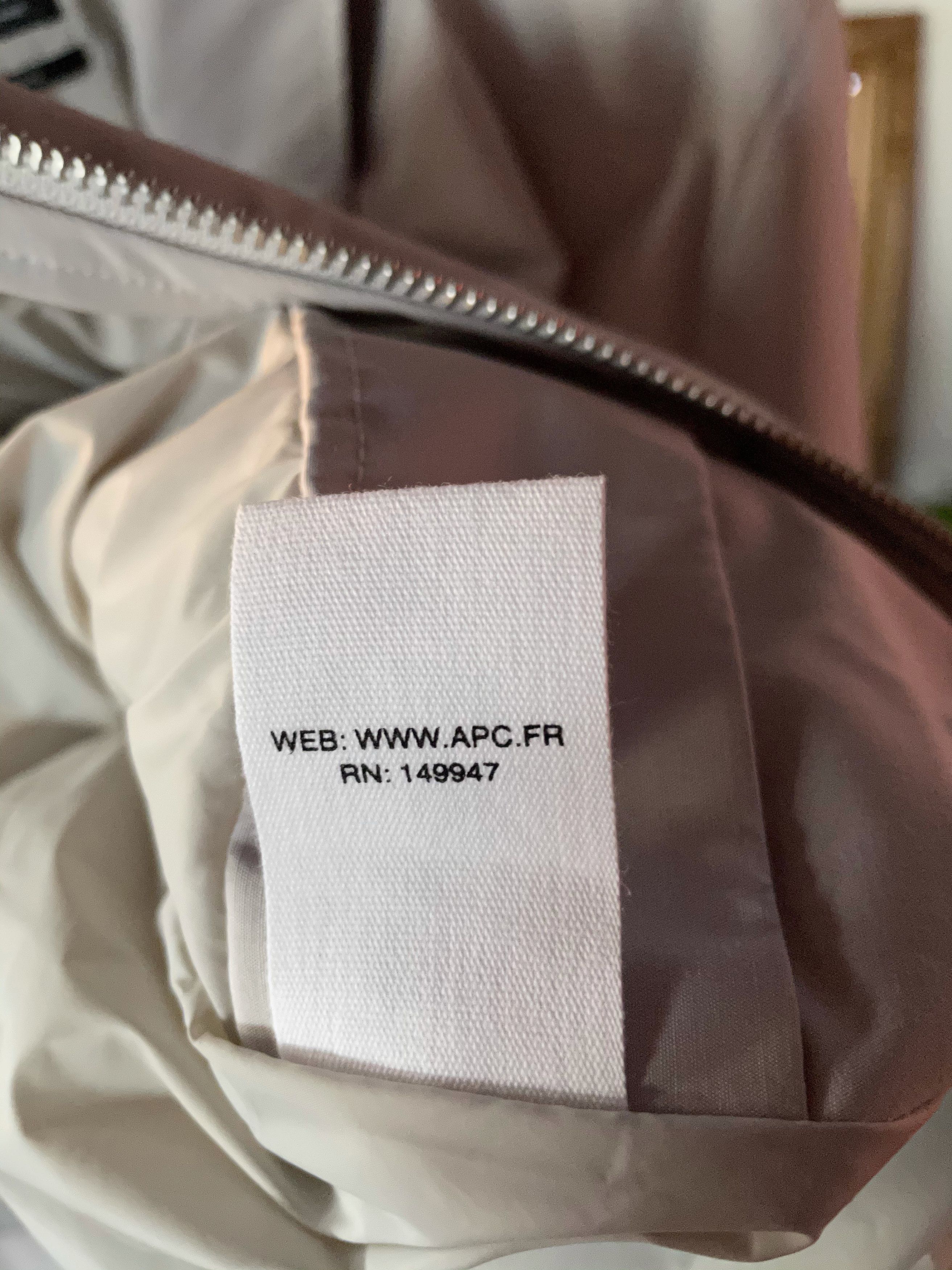 A.P.C. Leon Jacket Pale Grey AW20 Size US XL / EU 56 / 4 - 16 Thumbnail