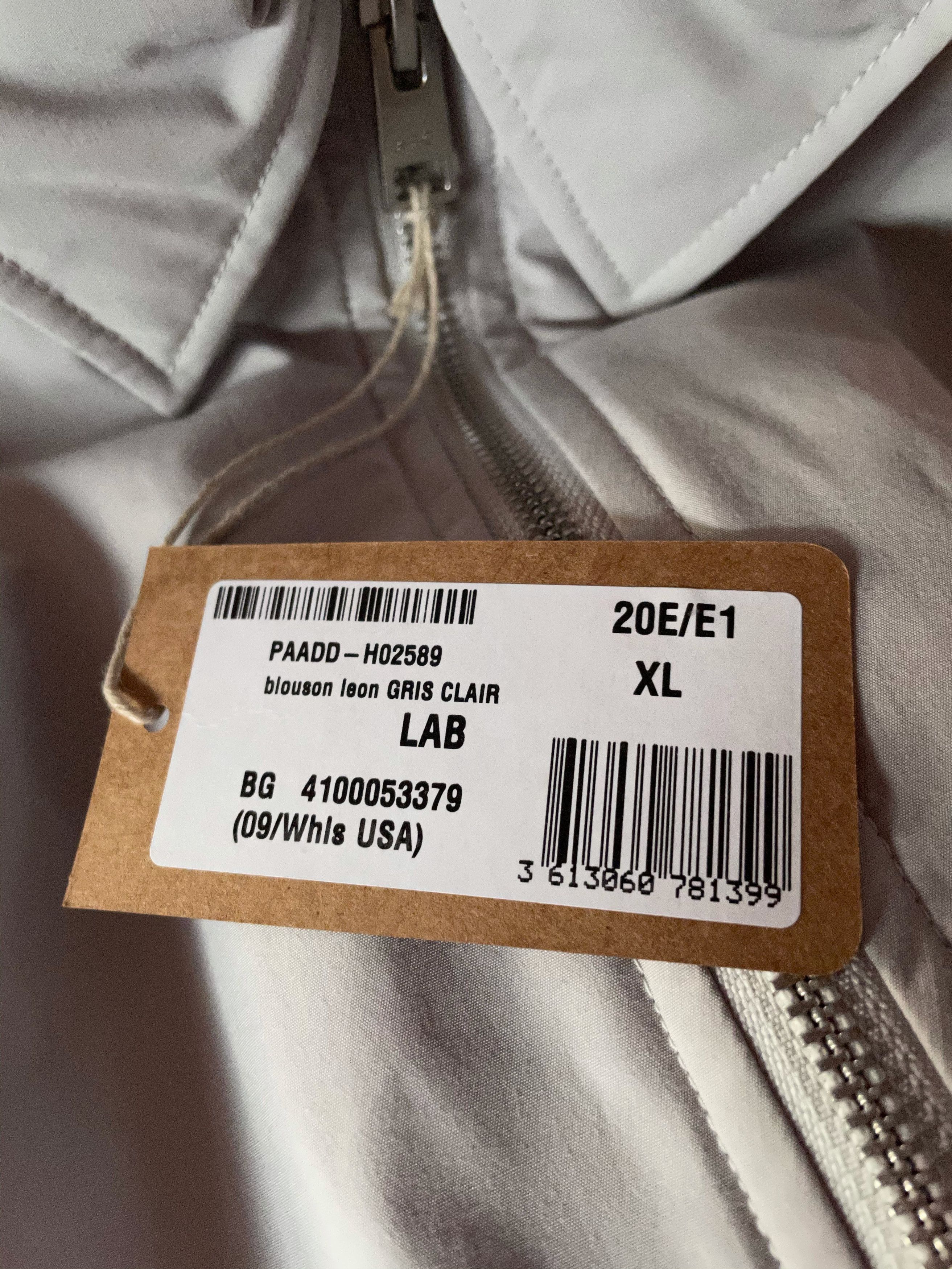A.P.C. Leon Jacket Pale Grey AW20 Size US XL / EU 56 / 4 - 17 Thumbnail