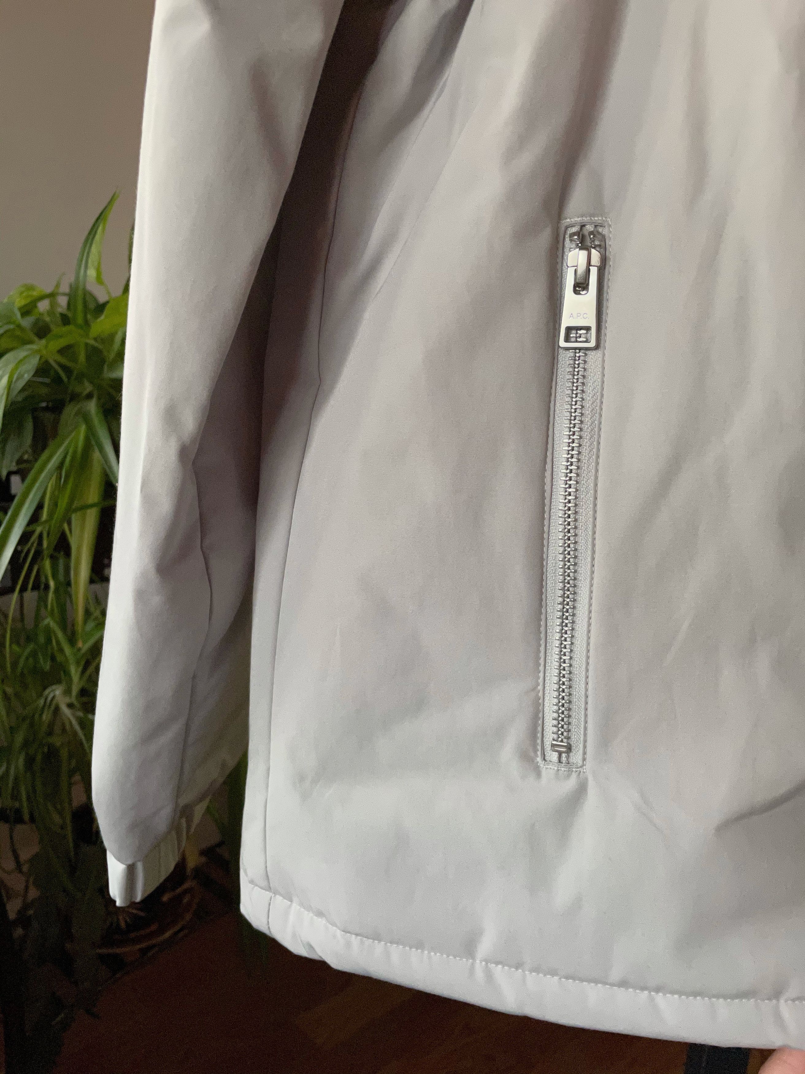 A.P.C. Leon Jacket Pale Grey AW20 Size US XL / EU 56 / 4 - 7 Thumbnail