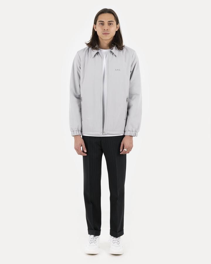 A.P.C. Leon Jacket Pale Grey AW20 Size US XL / EU 56 / 4 - 23 Thumbnail