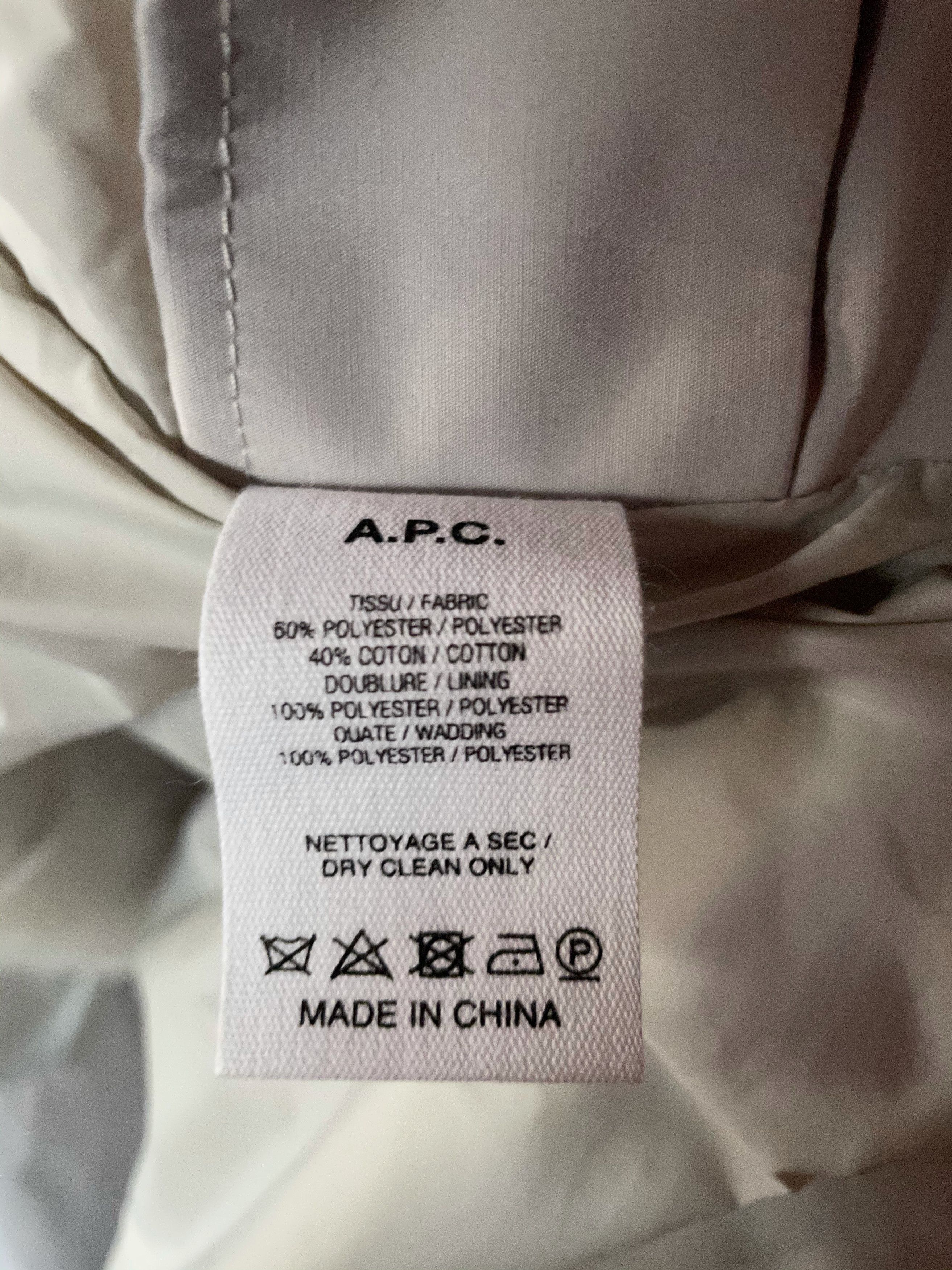 A.P.C. Leon Jacket Pale Grey AW20 Size US XL / EU 56 / 4 - 15 Thumbnail
