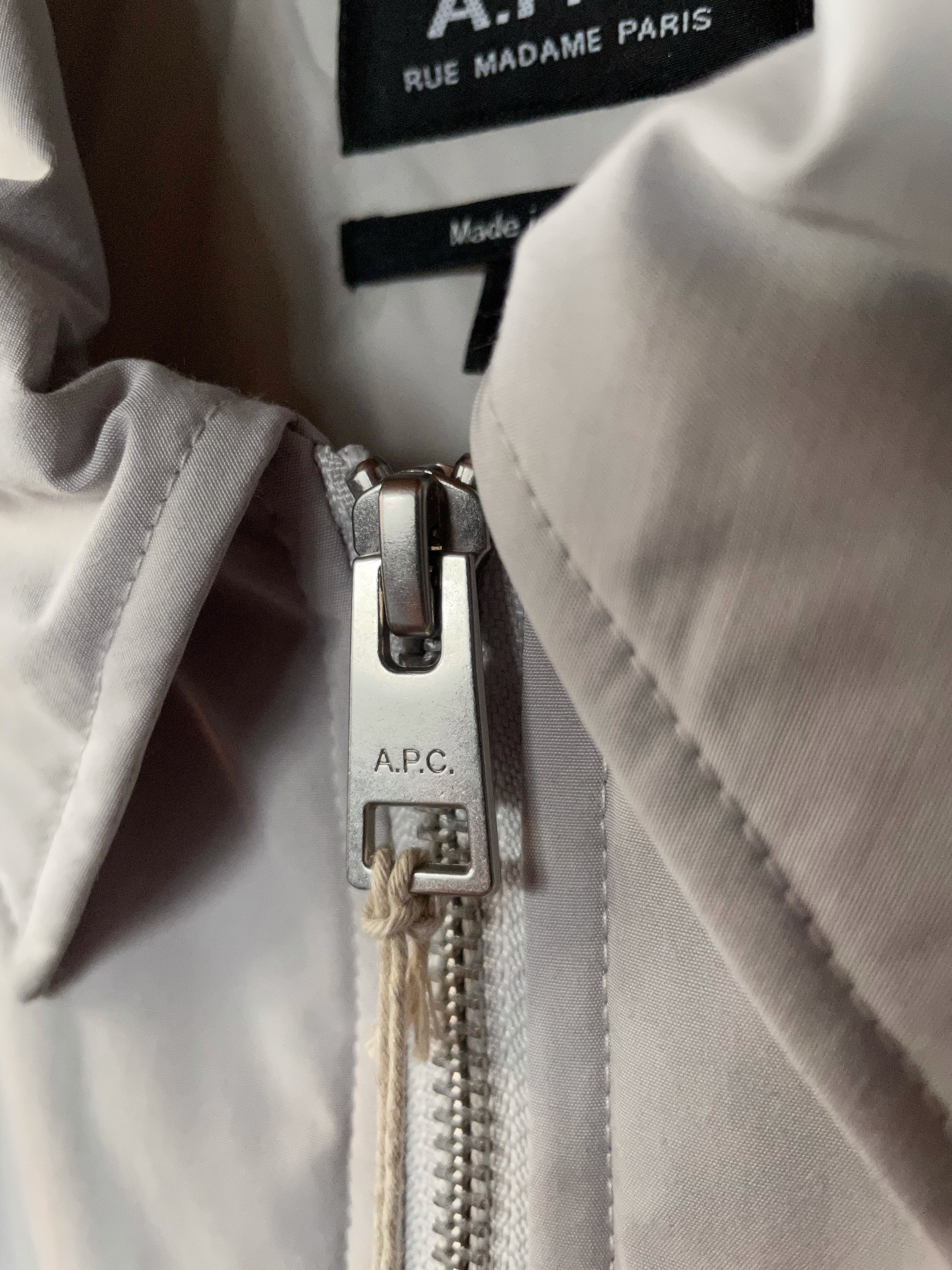 A.P.C. Leon Jacket Pale Grey AW20 Size US XL / EU 56 / 4 - 5 Thumbnail