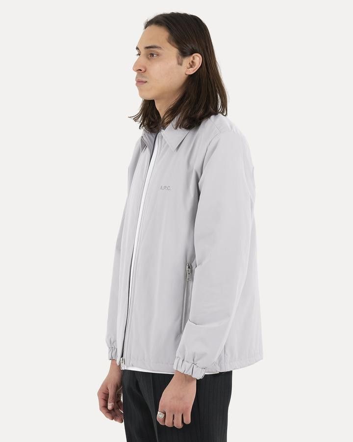A.P.C. Leon Jacket Pale Grey AW20 Size US XL / EU 56 / 4 - 20 Thumbnail