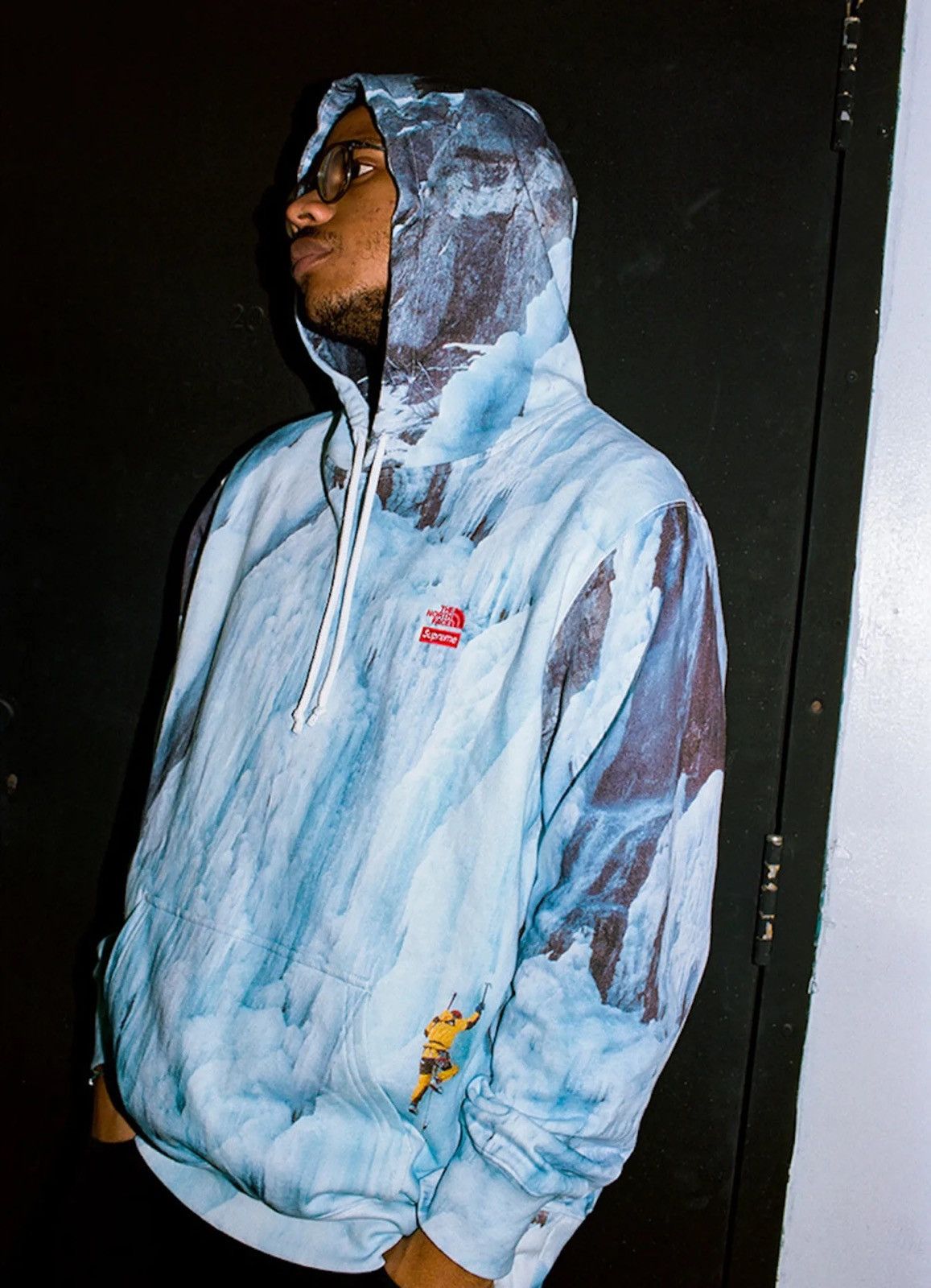 Supreme Supreme®/The North Face® Ice Climb Hooded Sweatshirt | Grailed