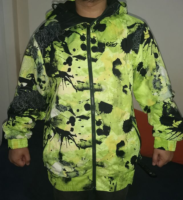 Lime green hot sale snowboard jacket