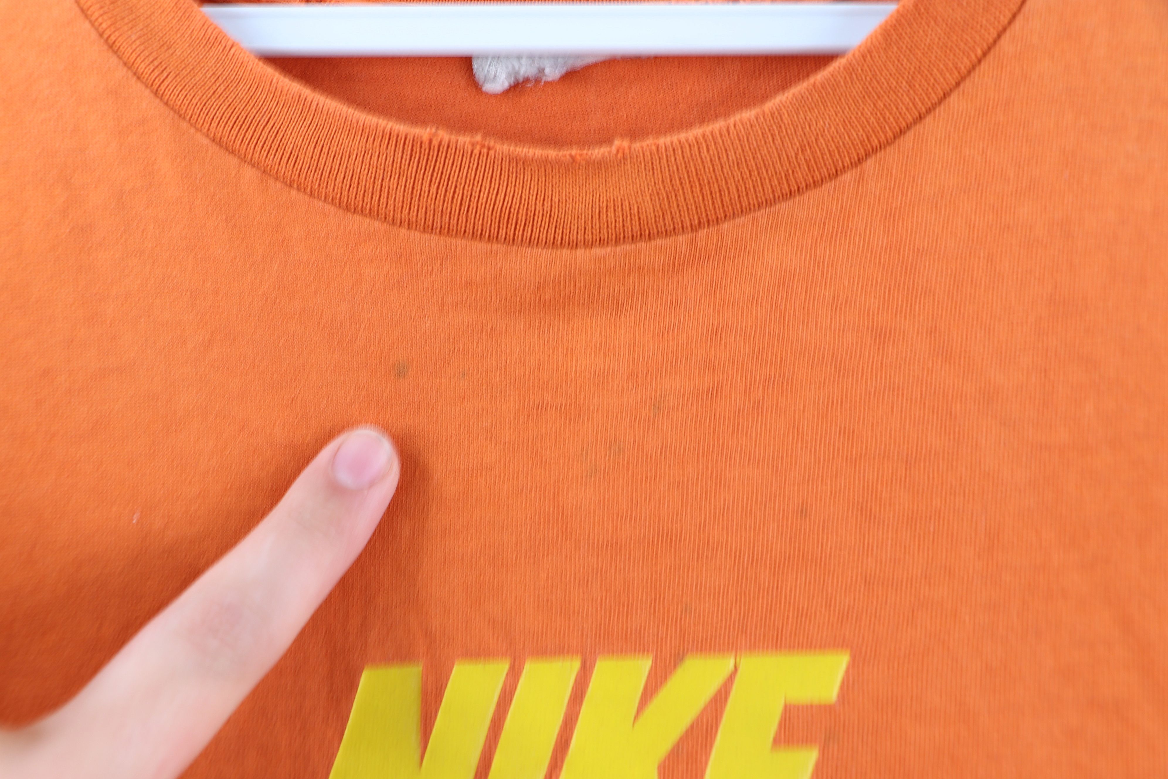 Nike Vintage Nike Travis Scott Spell Out Swoosh Thrashed T-Shirt Size US XL / EU 56 / 4 - 6 Thumbnail