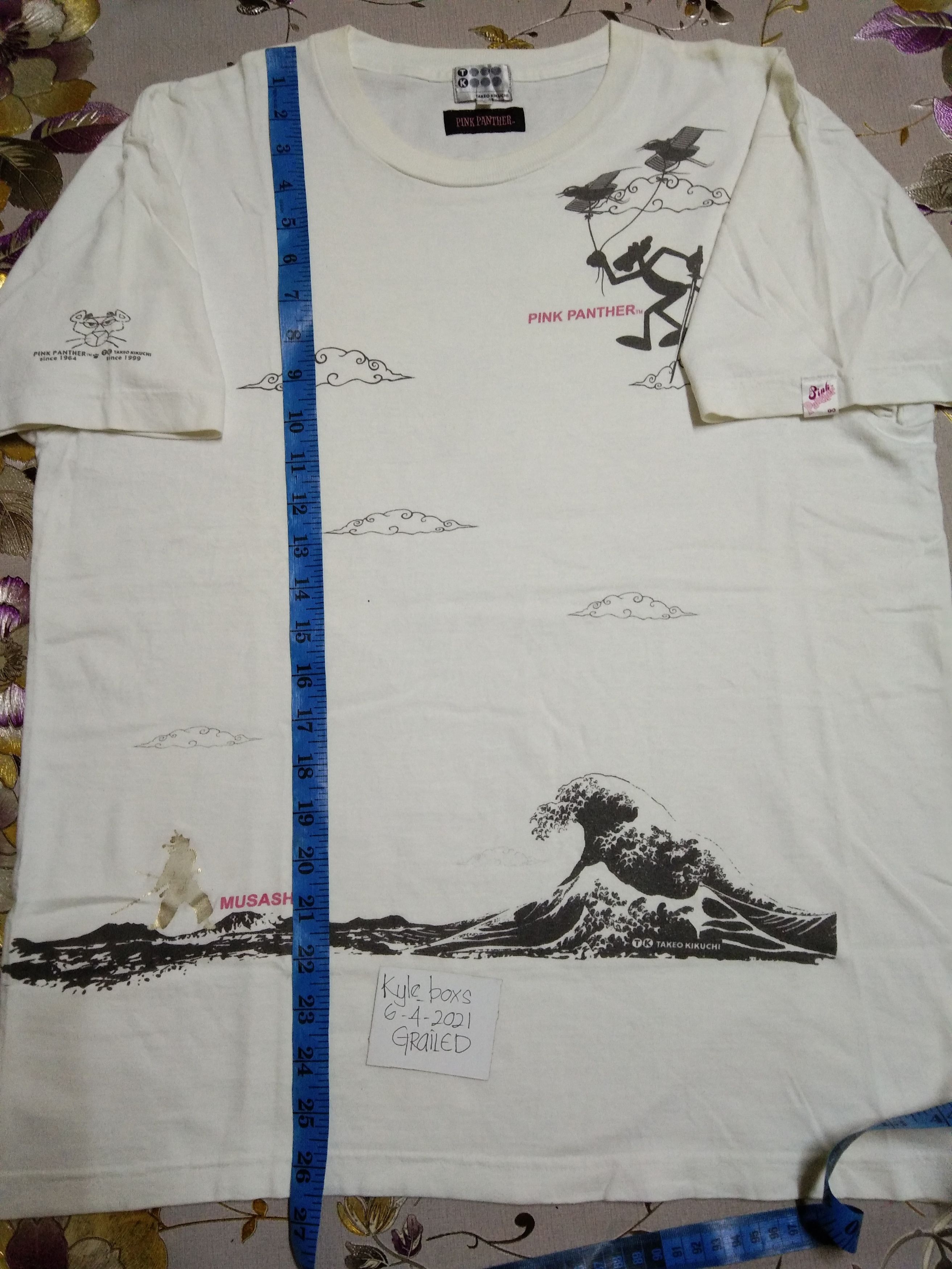 Cartoon Network × Japanese Brand × Takeo Kikuchi Vintage Pink Panther X Takeo kikuchi Size US M / EU 48-50 / 2 - 7 Thumbnail