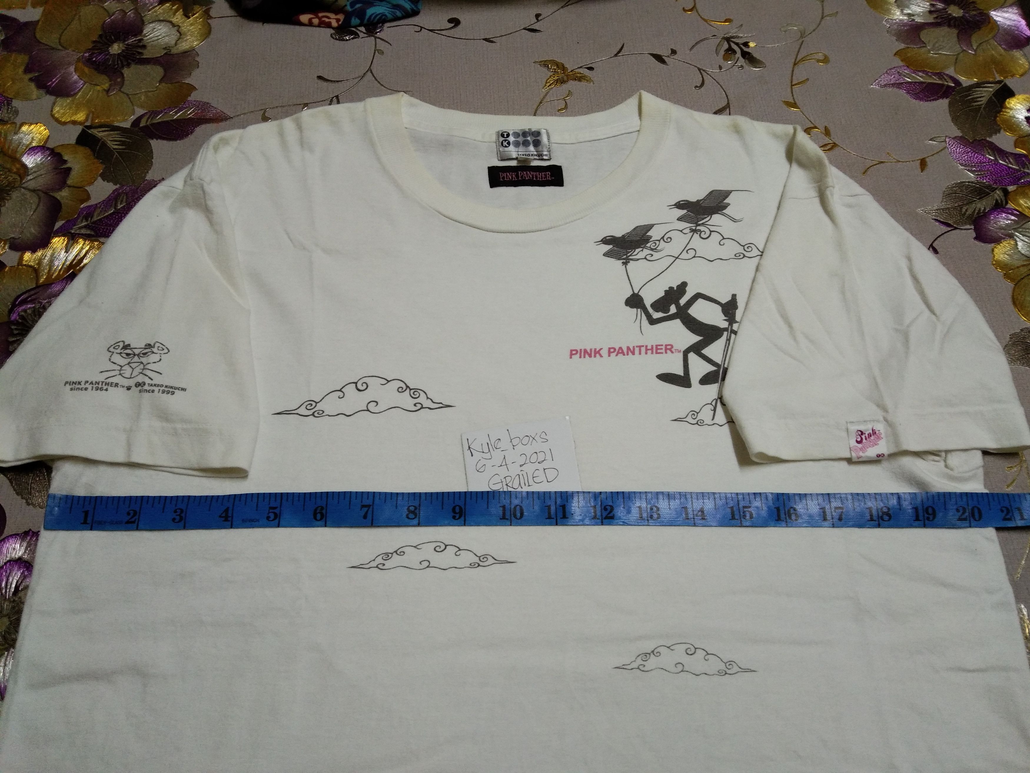 Cartoon Network × Japanese Brand × Takeo Kikuchi Vintage Pink Panther X Takeo kikuchi Size US M / EU 48-50 / 2 - 12 Thumbnail