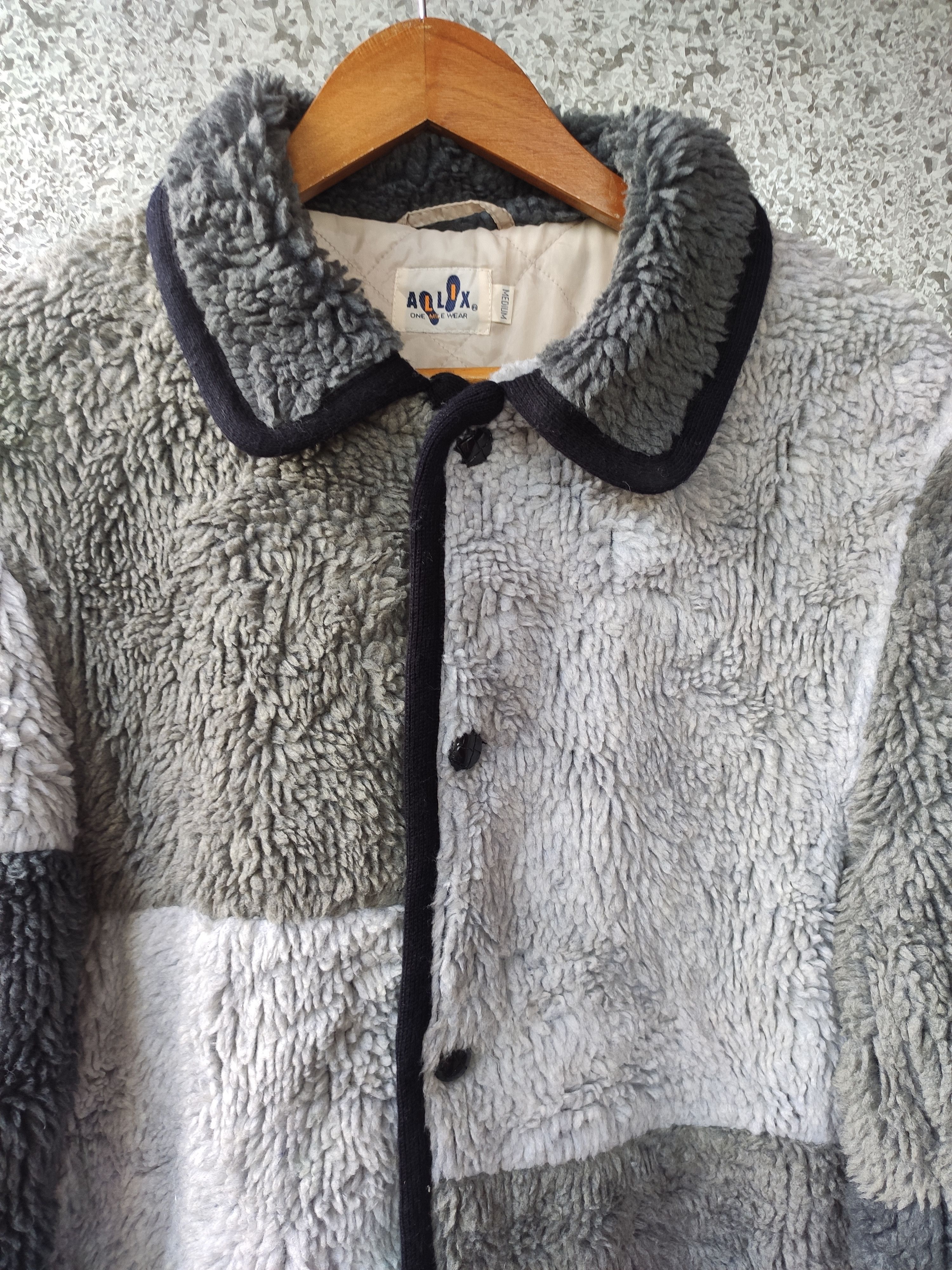 Designer Allix jacket button fleece cdg design Size US M / EU 48-50 / 2 - 4 Thumbnail