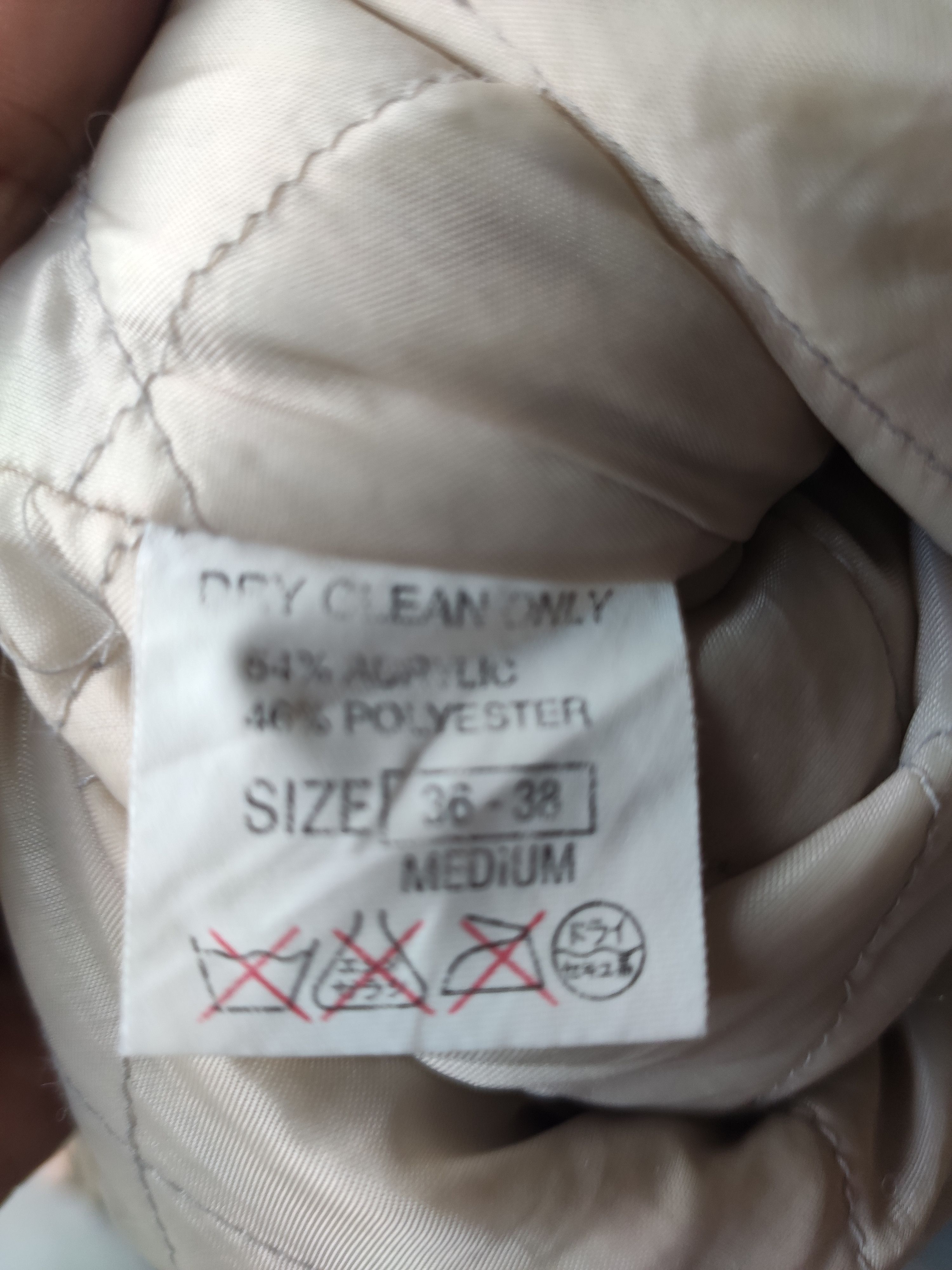 Designer Allix jacket button fleece cdg design Size US M / EU 48-50 / 2 - 5 Thumbnail
