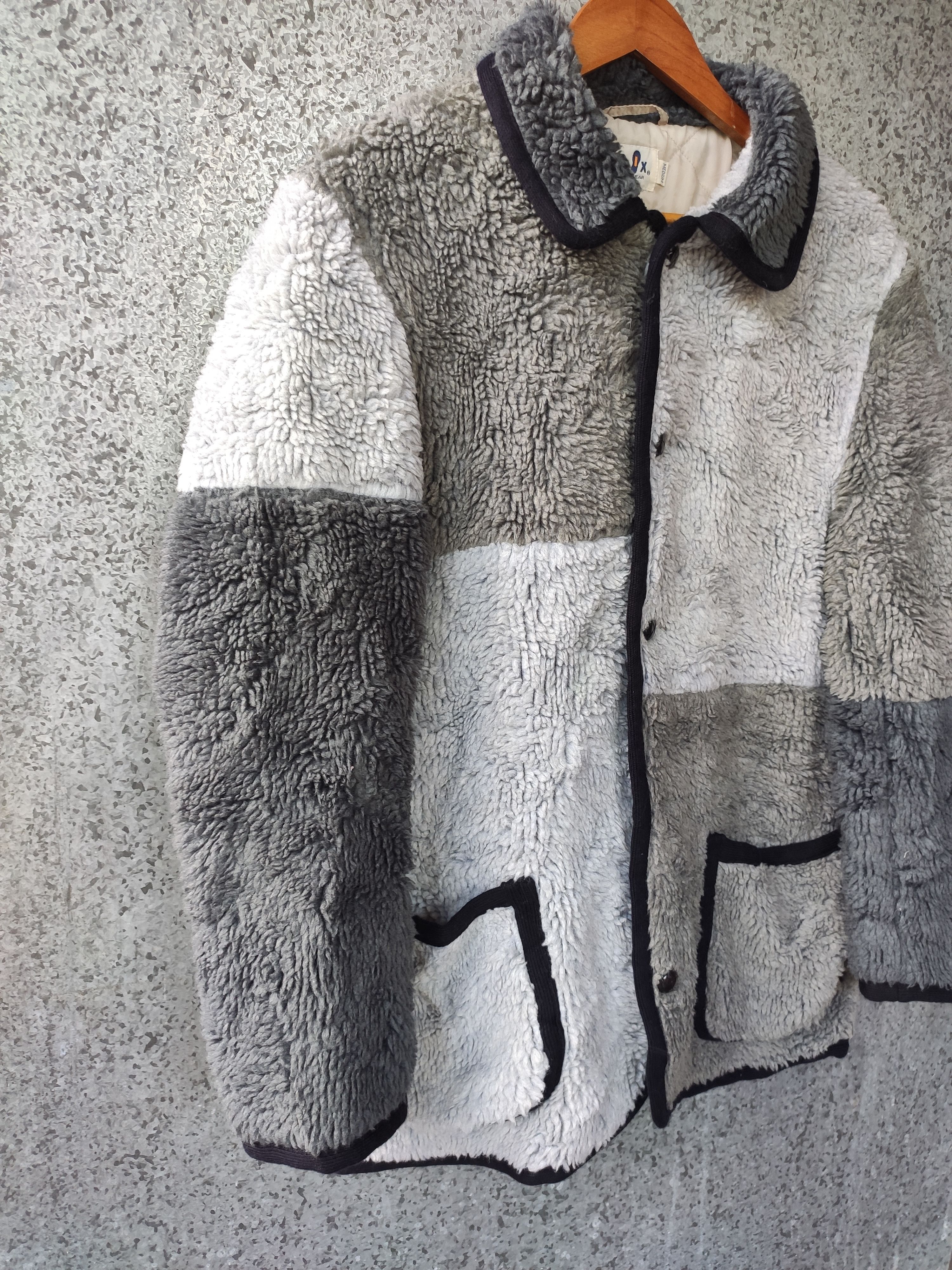 Designer Allix jacket button fleece cdg design Size US M / EU 48-50 / 2 - 3 Thumbnail
