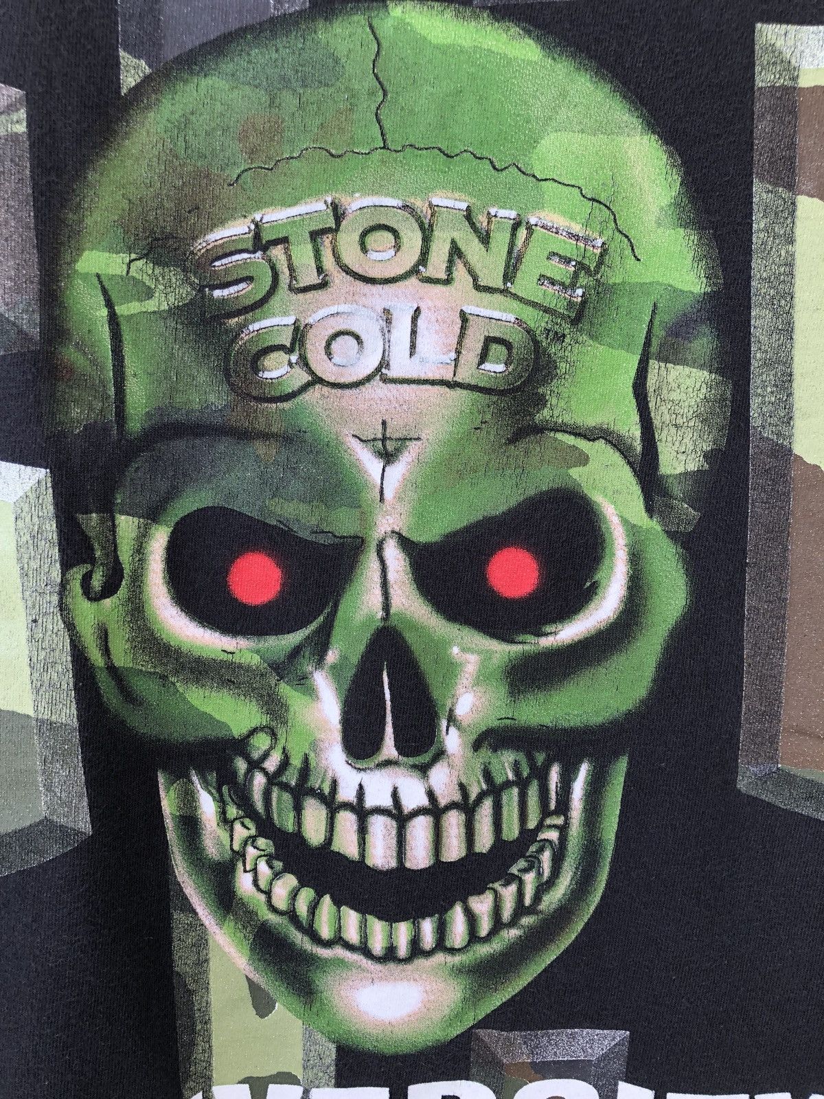 Vintage × WWF Vintage 90s STONE COLD University WWF Promo Tee Size US L / EU 52-54 / 3 - 3 Thumbnail