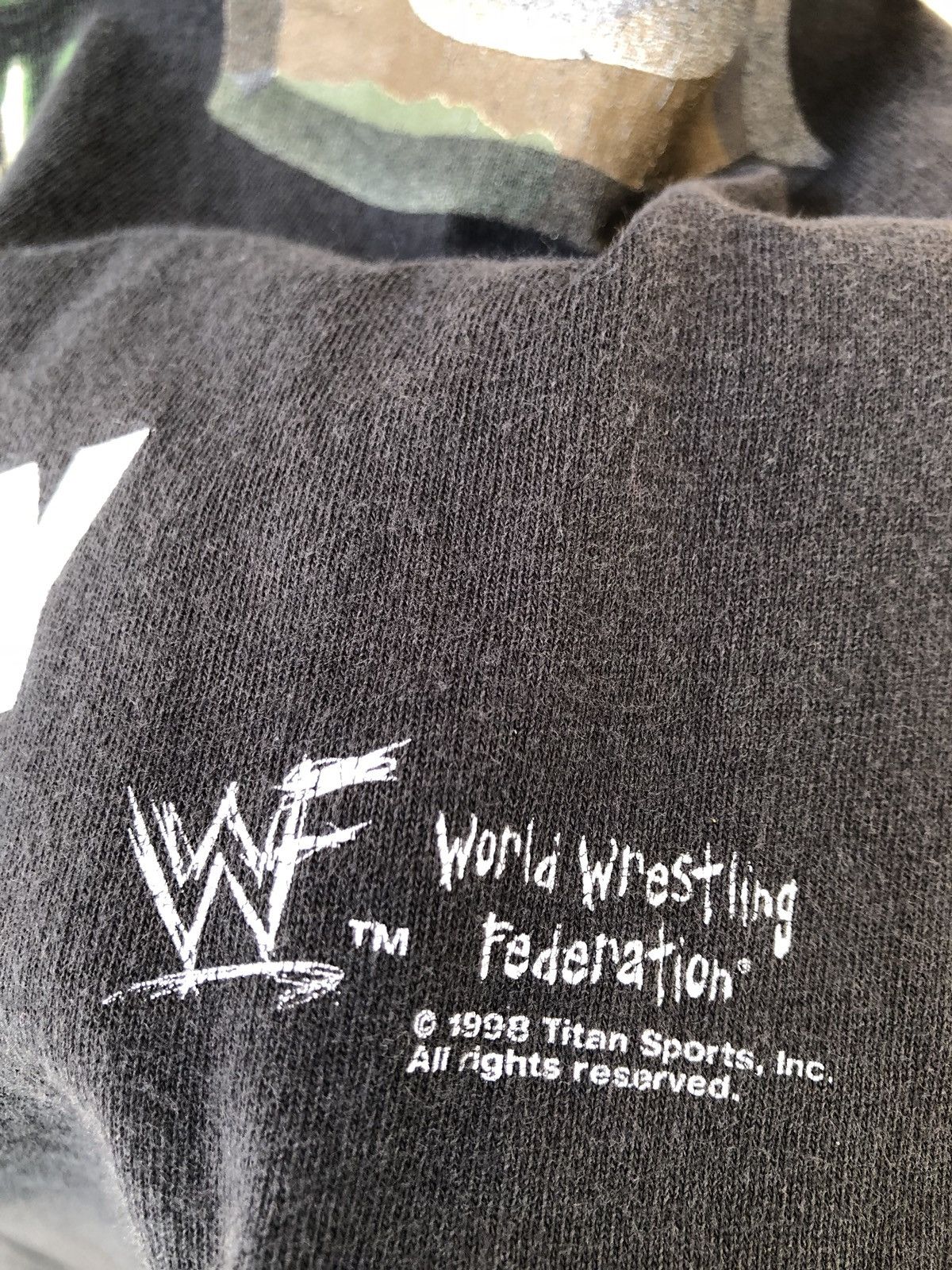 Vintage × WWF Vintage 90s STONE COLD University WWF Promo Tee Size US L / EU 52-54 / 3 - 4 Thumbnail