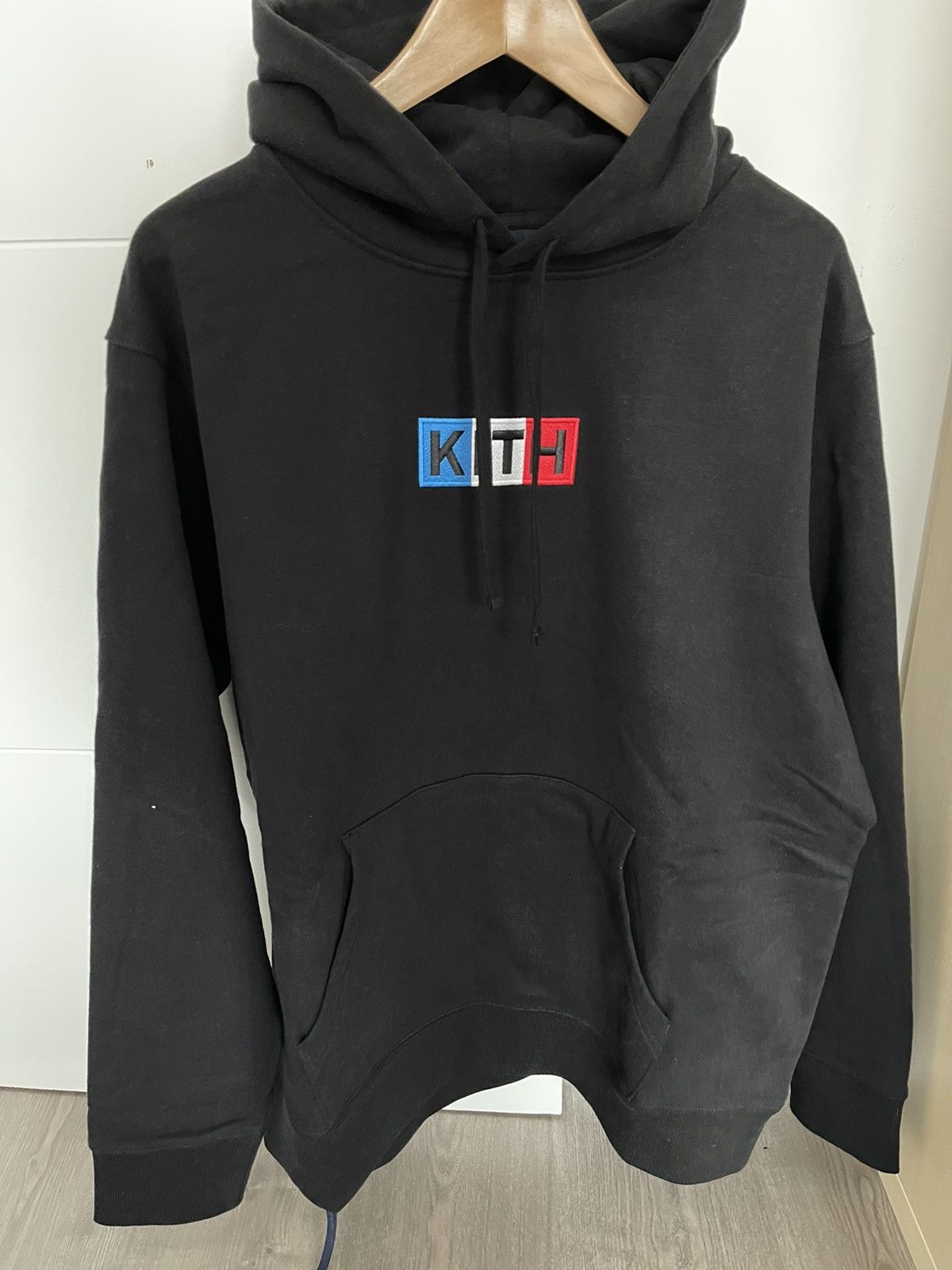 Kith Kith Paris Classic logo Hoodie Black | Grailed