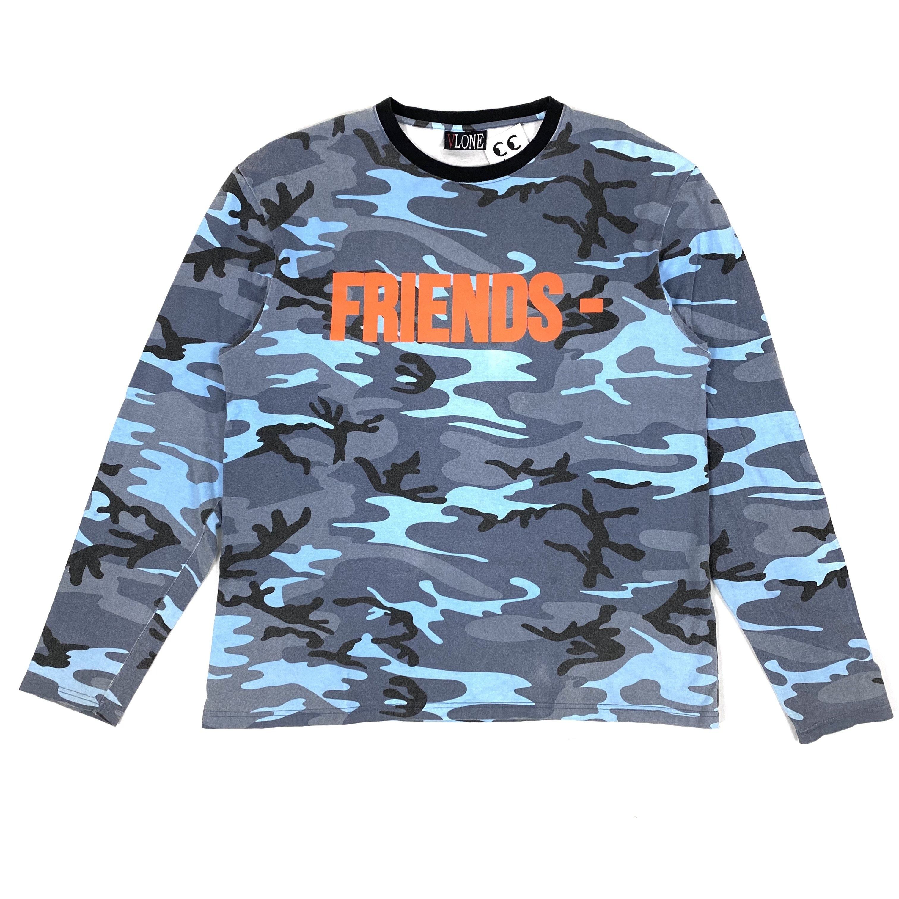 Vlone camo 2025 long sleeve