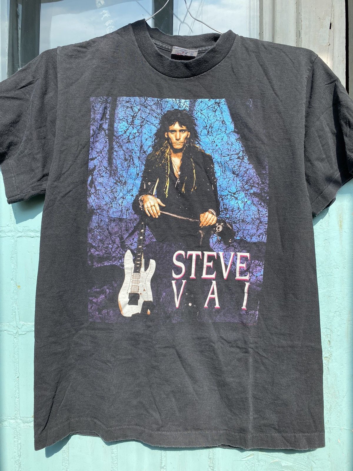 Band Tees × Vintage 1991 Vintage Steve vai T-shirt tour | Grailed