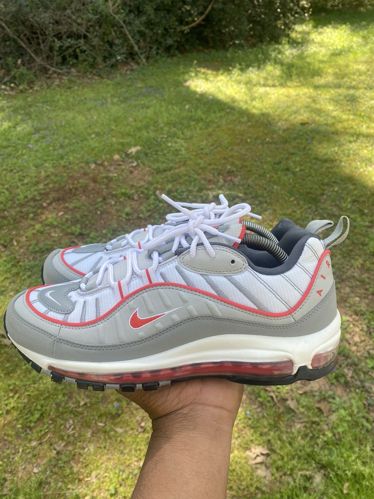 Nike Nike air max 98 particle iron grey Size US 9 / EU 42 - 1 Thumbnail